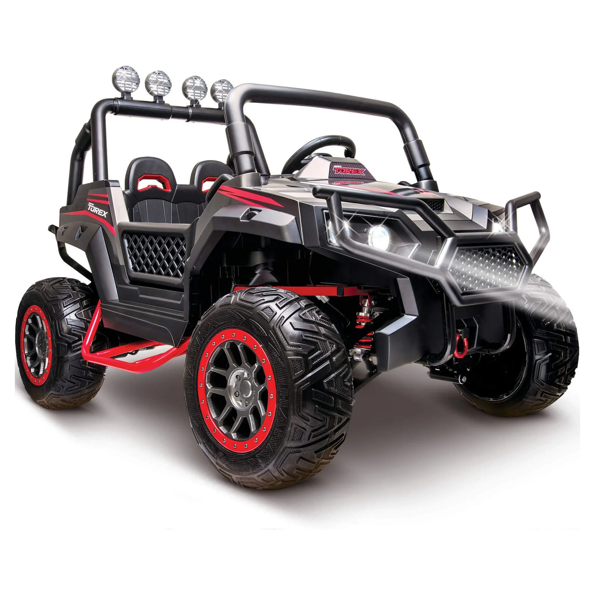 Huffy Torex New 24V UTV Kids' 4x4 Side-By-Side Electric 4-wheeler Quad - Womvr