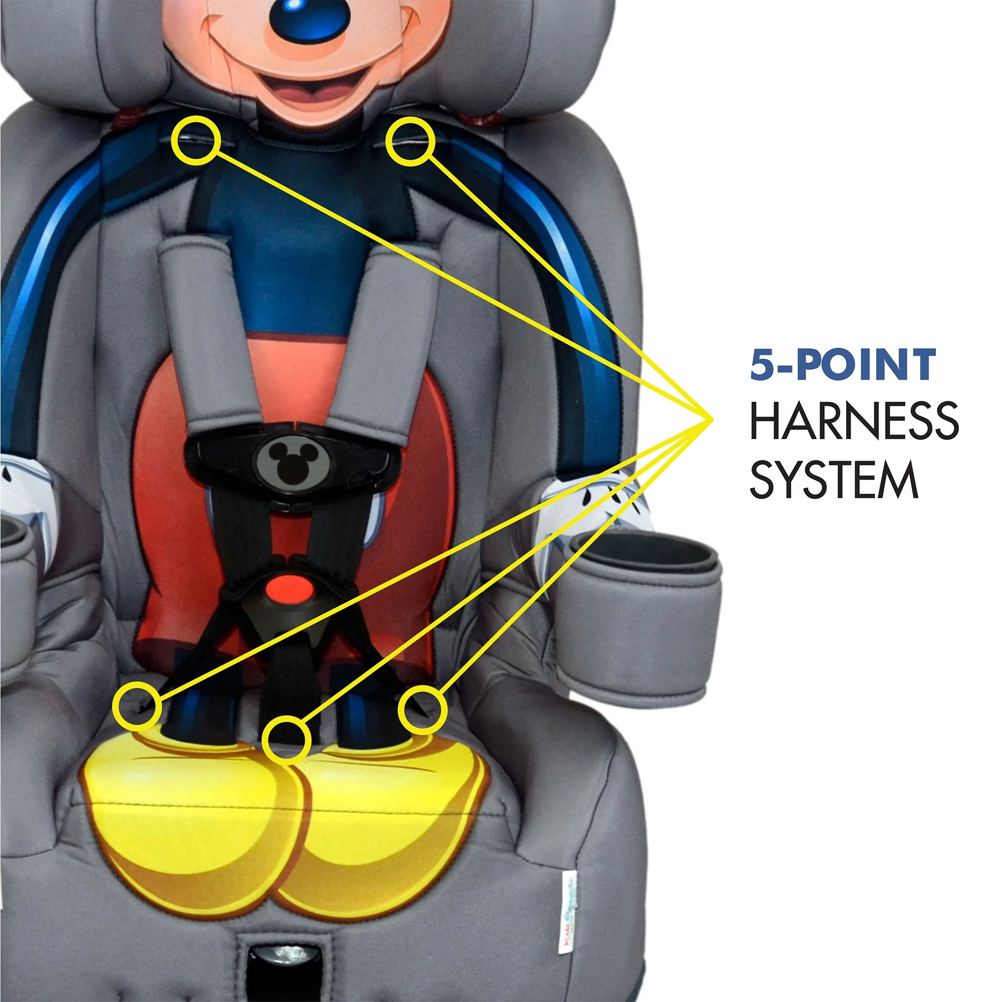 KidsEmbrace Combination Harness Booster Car Seat, Astronaut - Womvr