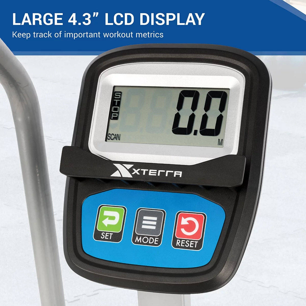 XTERRA Fitness AIR350 Low Impact Full Body Workout Exercise Bike with Wind Resistance and LCD Display - Womvr