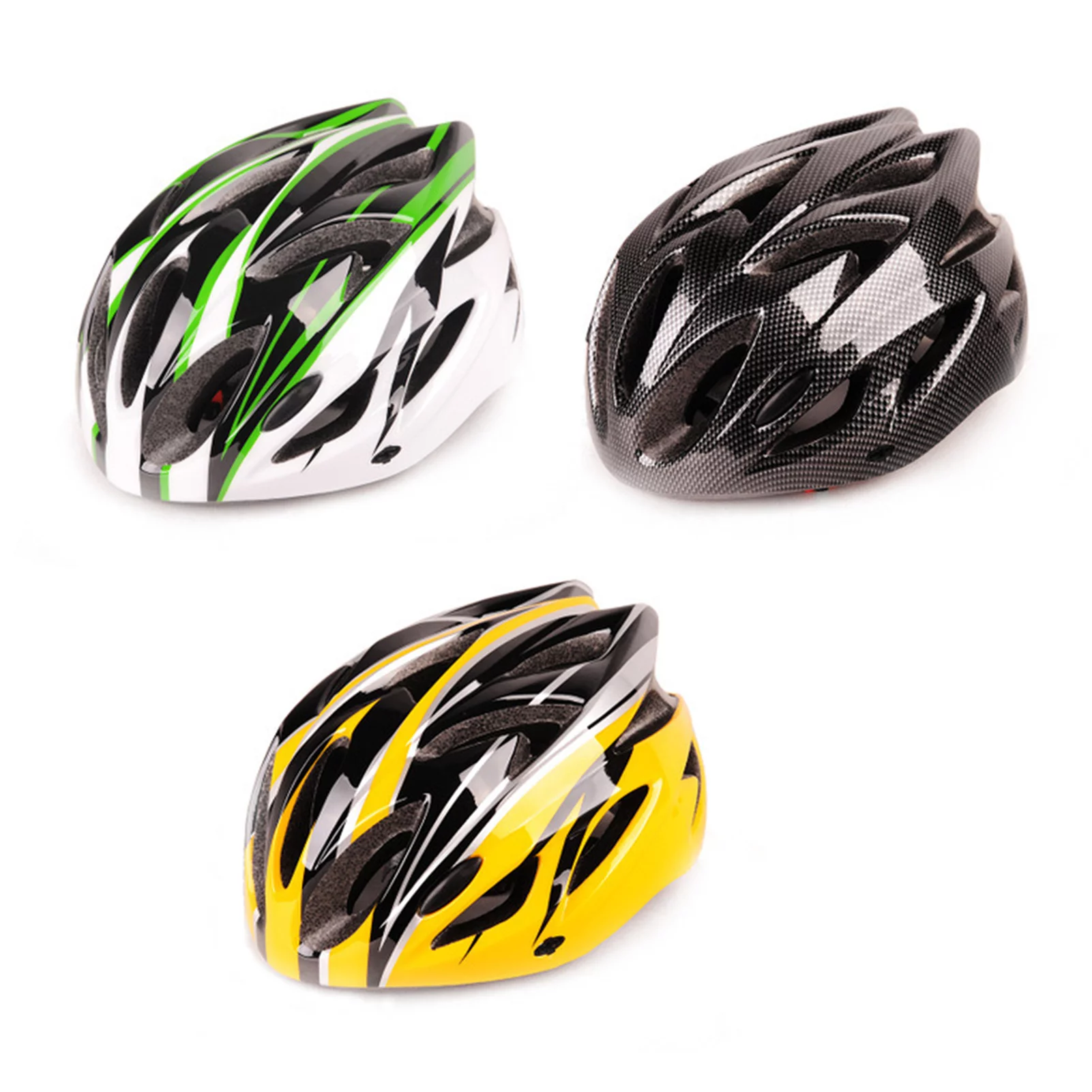 Cheers.US Adult/Teen Adjustable Cycling Helmet for Men/Women Mountain Bike Unisex Sport Riding Cycling Bike Bicycle Integrally-Mold Light Protector Helmet - Womvr