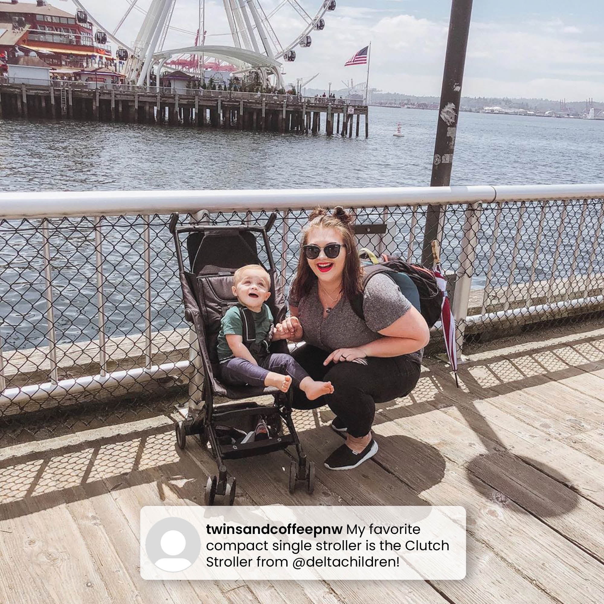 Delta Children The Clutch Travel Stroller - Womvr