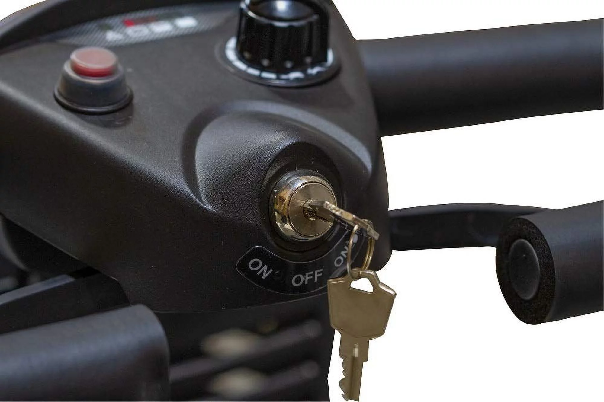 Ewheels Medical Lightweight 4 Wheel Electric Travel Blue Scooter - Womvr