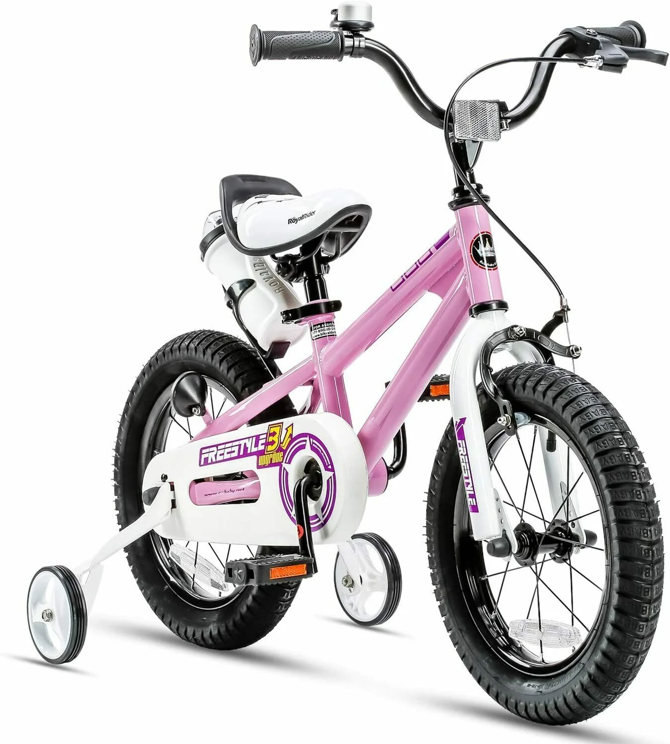 Royalbaby Freestyle Kids Bike 12 14 16 18 20 Inch Bicycle for Boys Girls Ages 3-12 Years, Multiple Color Options - Womvr