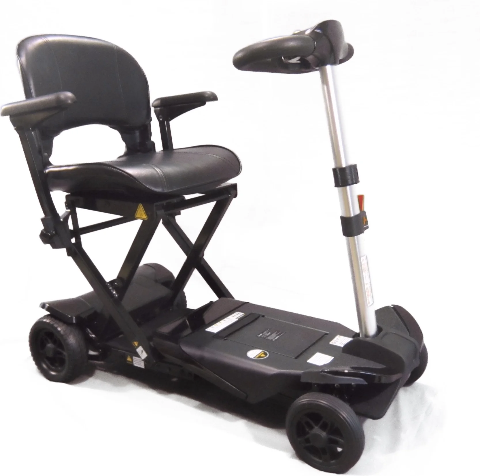 Enhanced Mobility Transformer Electric Folding Mobility Scooter, Black - Womvr