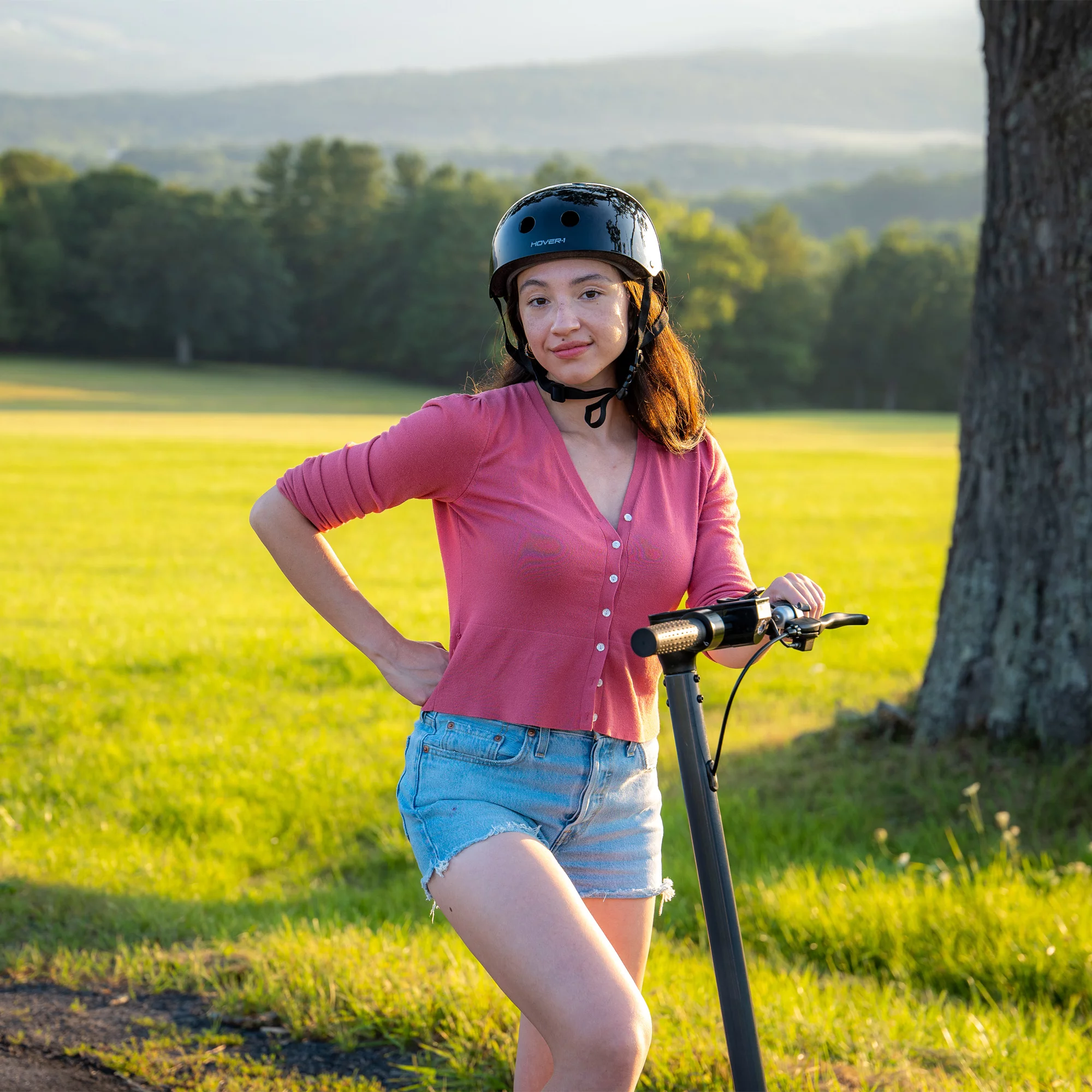 Hover-1 Alpha Electric Scooter, 18 mph Speed, 264 lb Max Weight, Black, UL 2272 Certified - Womvr