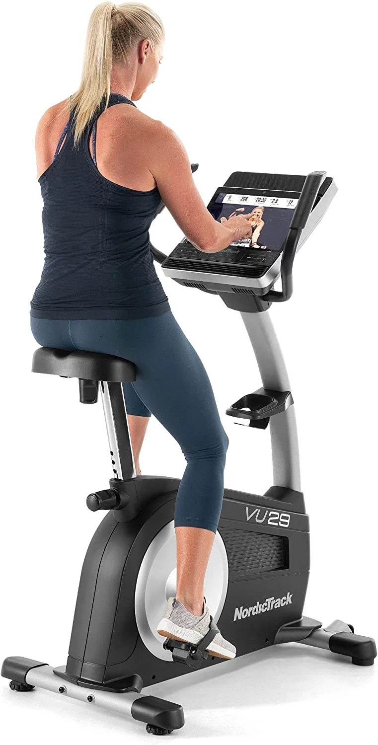 NordicTrack Commercial Series VU 29; iFIT-enabled Recumbent Exercise Bike with 14” Touchscreen - Womvr