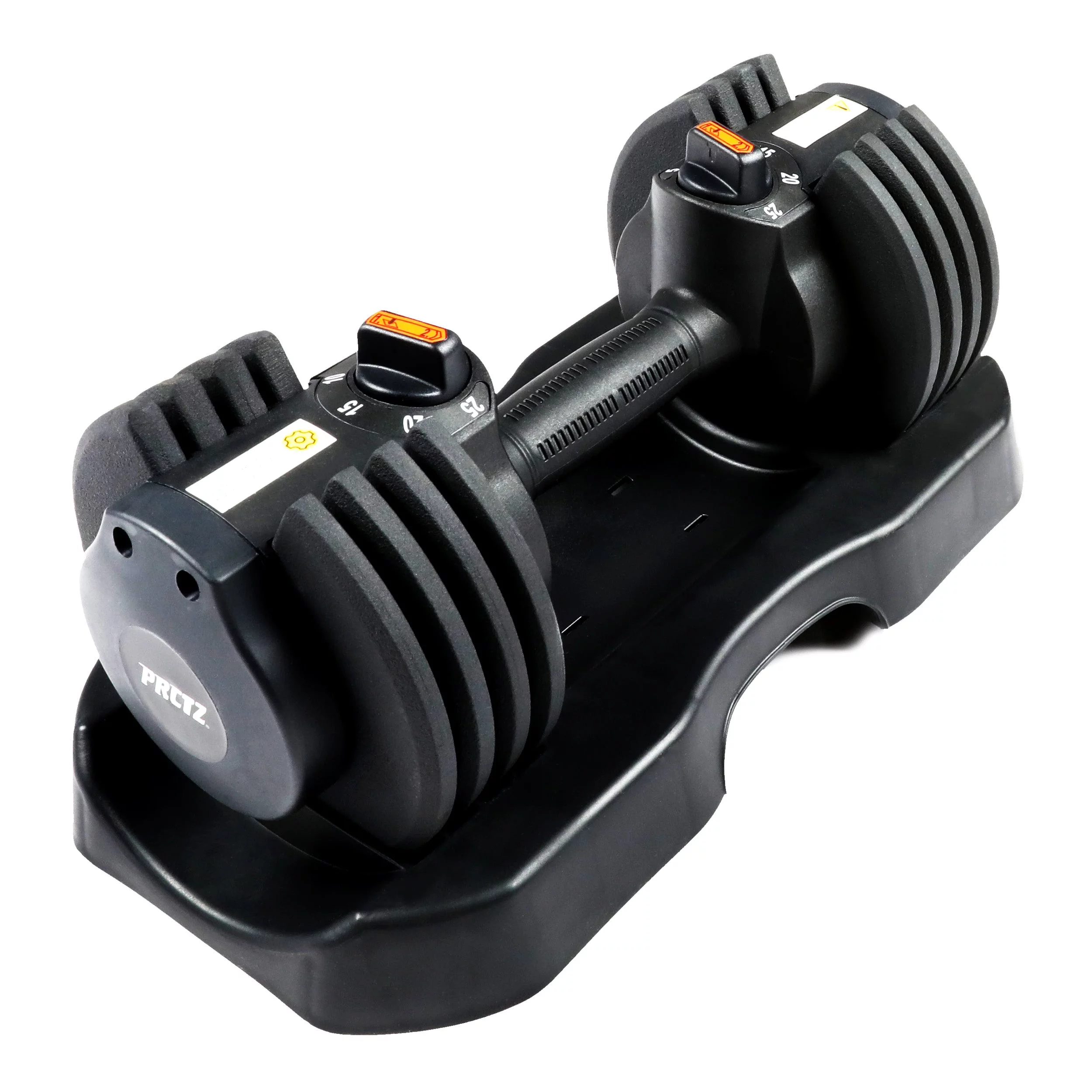 PRCTZ, 10-30lb Quick Select Adjustable Dumbbell Pair with Dumbbell Stand Combo - Womvr