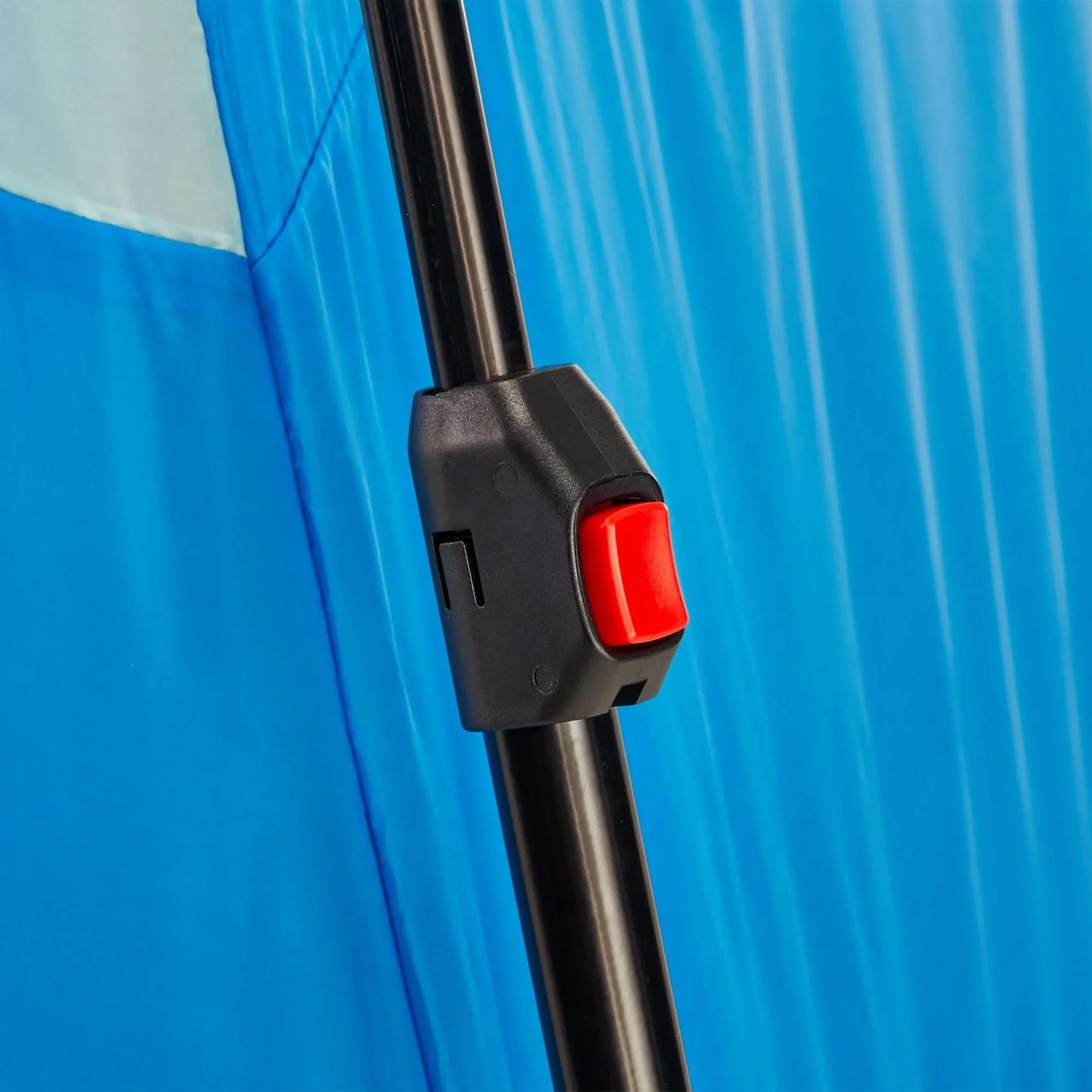 Outbound QuickCamp 6 Person Cabin Tent with Rainfly and Carry Bag, Blue - Womvr