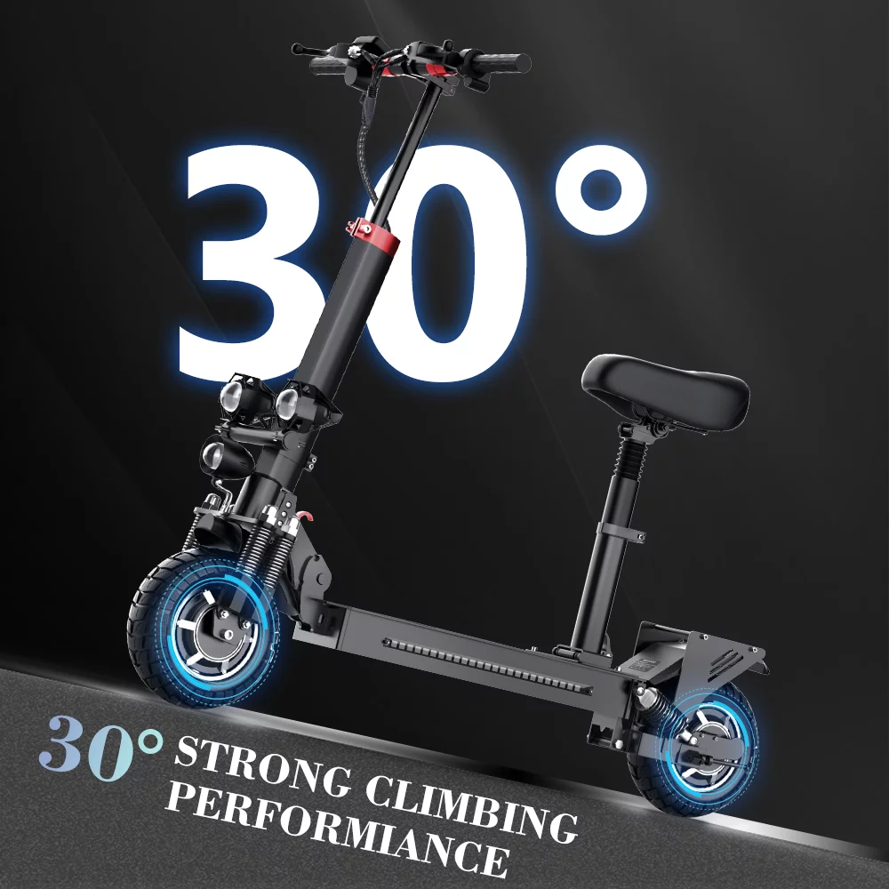 Electric Scooter 28 mph & 25 Miles 700W Kick Scooter, 10