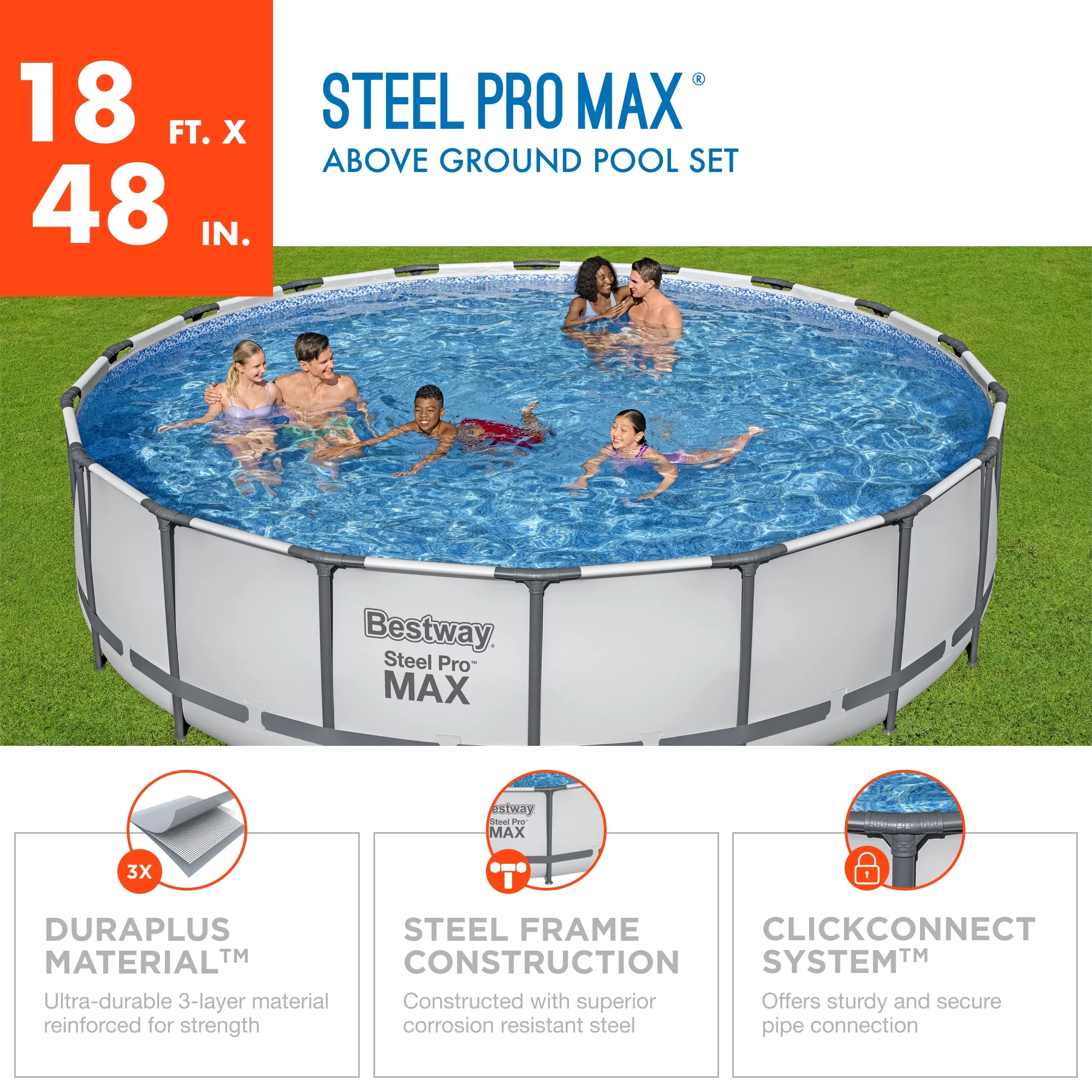 Bestway Steel Pro MAX 15' x 42