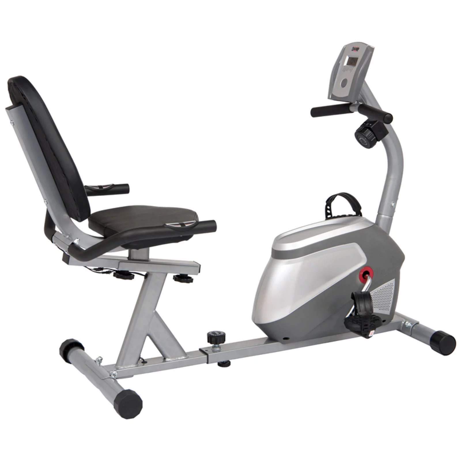 Body Champ BRB852 Magnetic Recumbent Bike, Heart Rate Monitor, Max. Weight 250 lbs. - Womvr