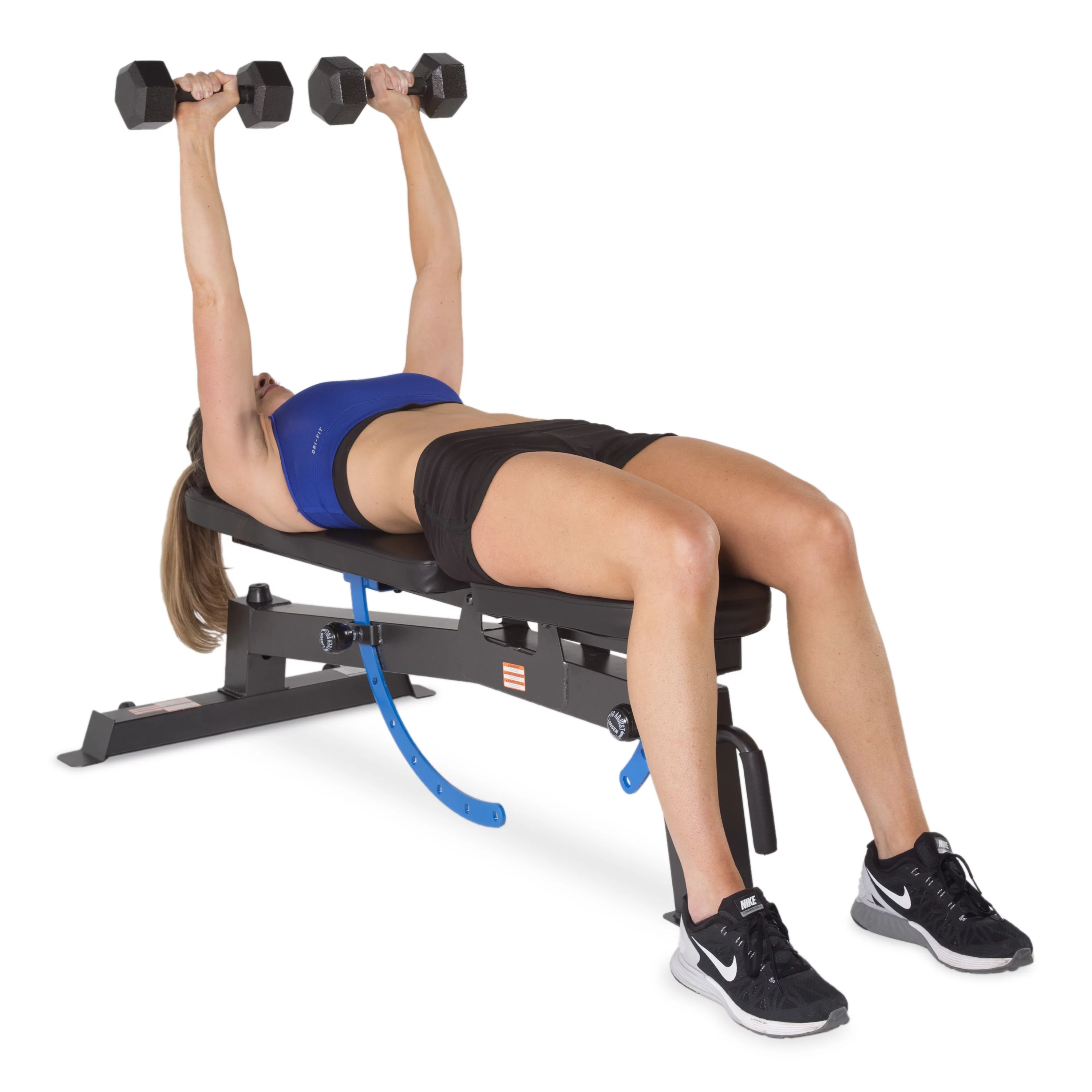 Fuel Pureformance Adjustable FID Weight Bench, 500 lb Capacity - Womvr