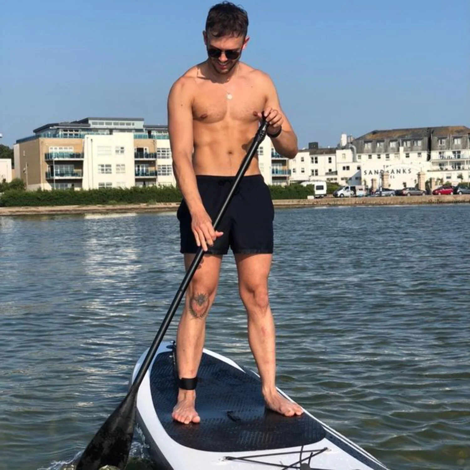 Wave Classic SUP Package | White Stand Up Inflatable Paddle Board 11ft - Womvr