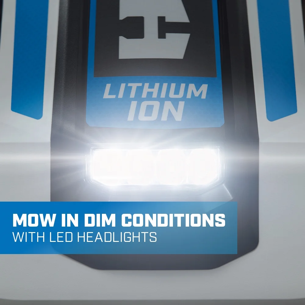 HART 80-Volt 30-inch Deck Lithium-Ion Riding Lawn Mower Kit, (1) Super Charger - Womvr