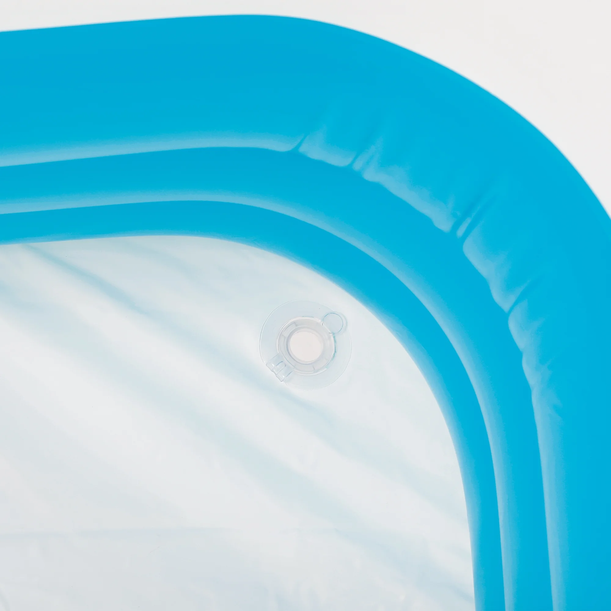 10-Foot Rectangular Inflatable Family Pool, Blue, Ages 6 and Up, Unisex - Womvr