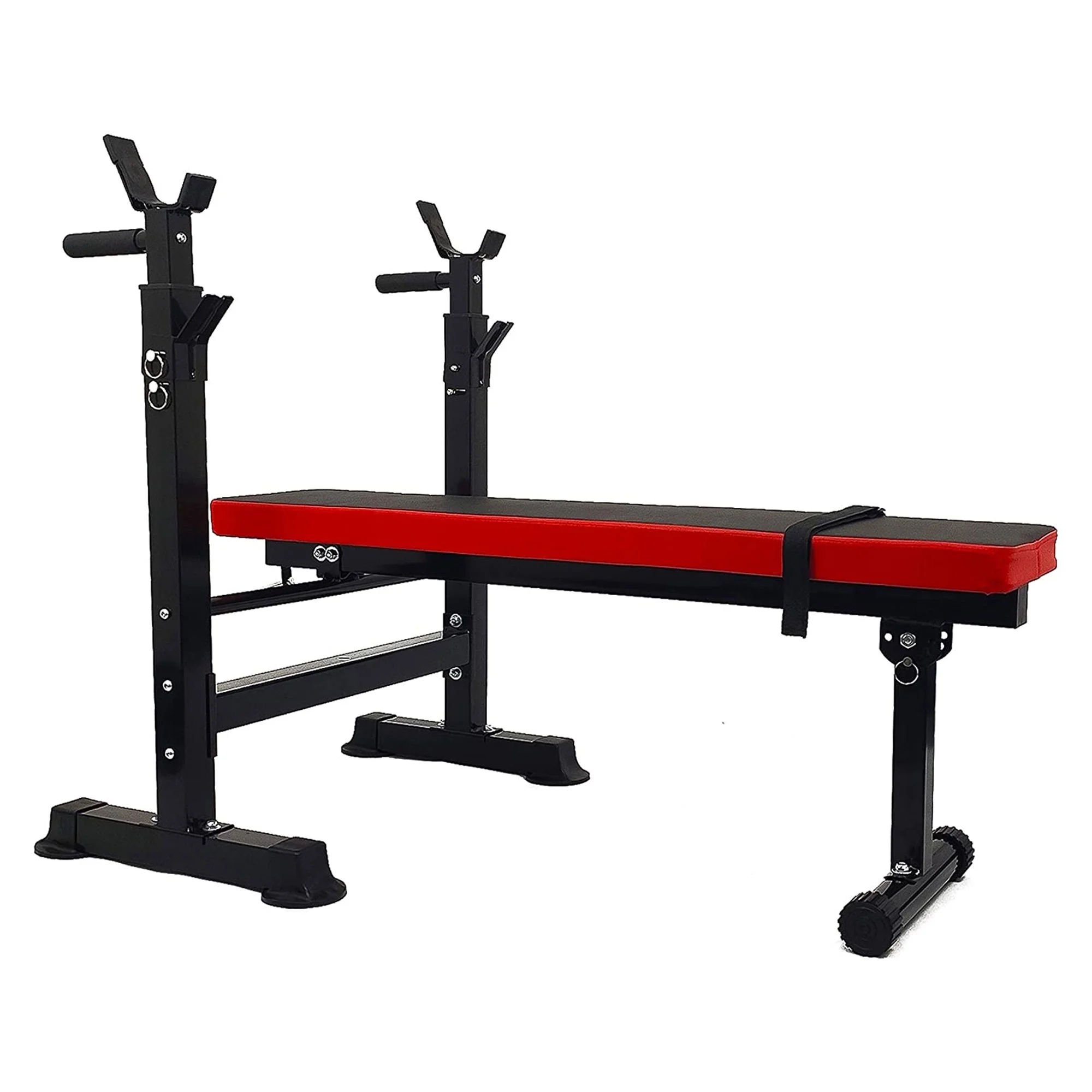 Fitvids LX400 Adjustable Olympic Workout Bench with Squat Rack - Womvr