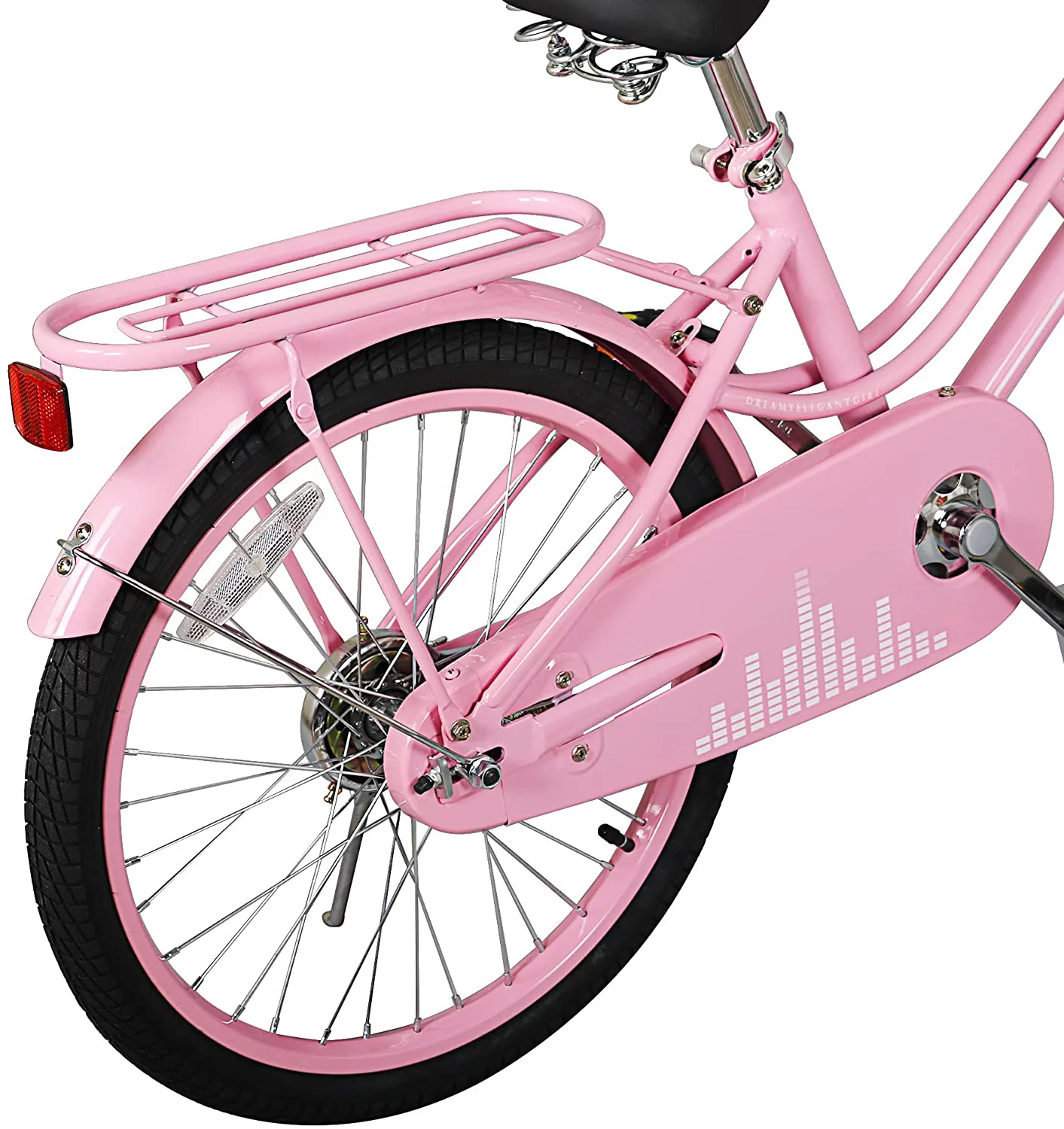 Coewske Kids Bike 20 inch Boys Girls Bicycle with Hand Brake and Kickstand, Pink - Womvr