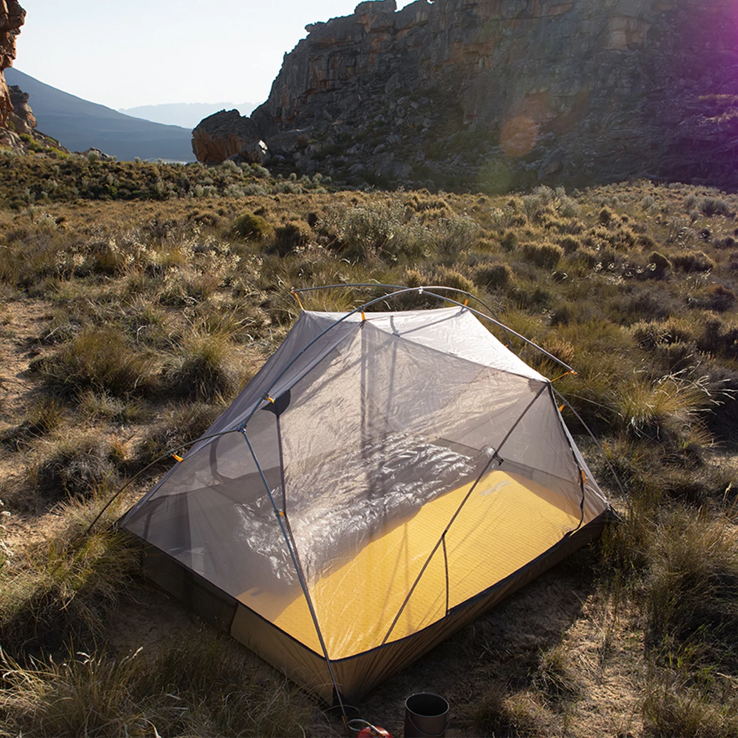 Naturehike Mongar Backpacking Camping Tent 2 Person Lightweight Waterproof with Footprint - Womvr