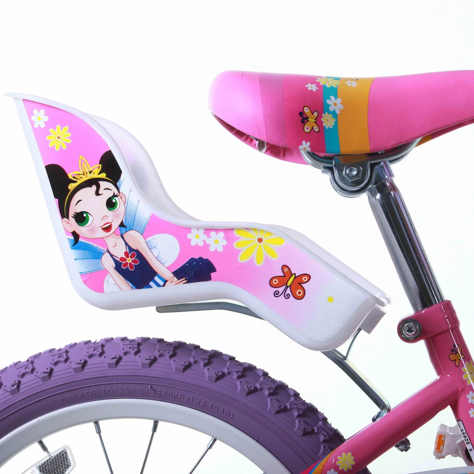 Titan 16 In. Flower Princess Girls BMX Bike - Womvr