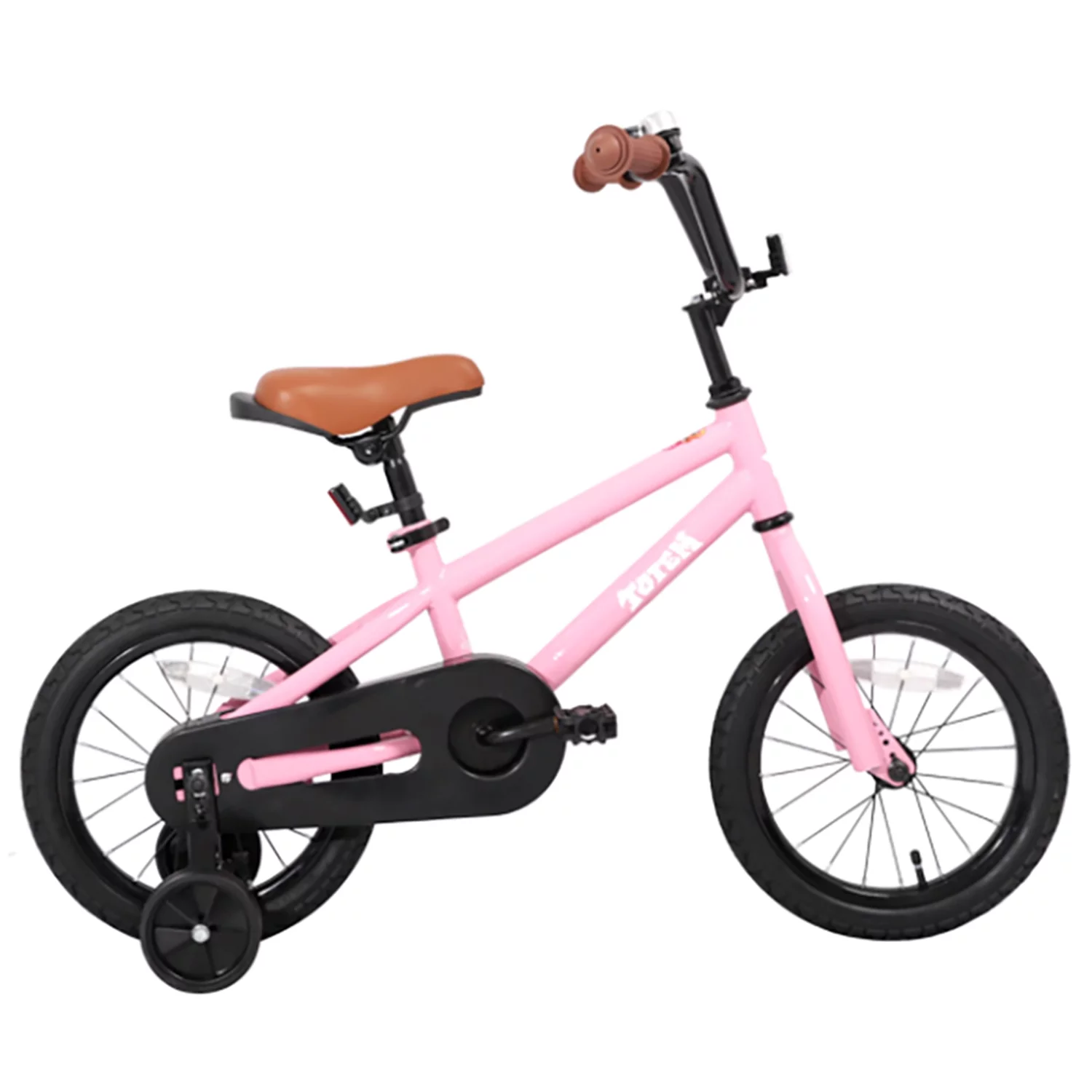JOYSTAR Totem Series 16in Bike w/ Training Wheels & Kickstand, Mint Green - Womvr