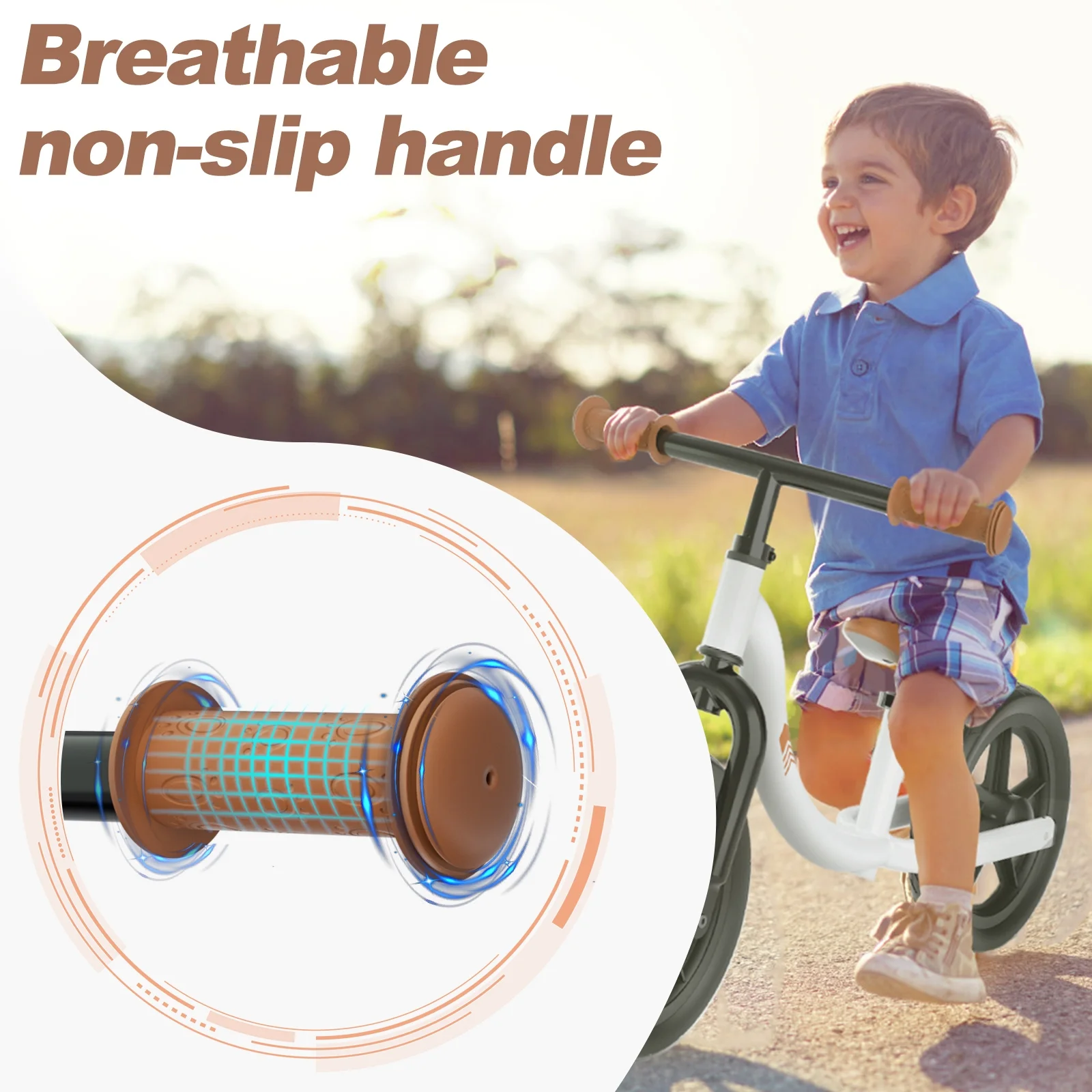 KORIMEFA Toddler Balance Bike - Lightweight Toddler Bike for 2, 3, 4, 5 Year Old Boys and Girls - No Pedal Bikes for Kids with Adjustable Handlebar and seat - Aluminium, EVA Tires - Training Bike - Womvr