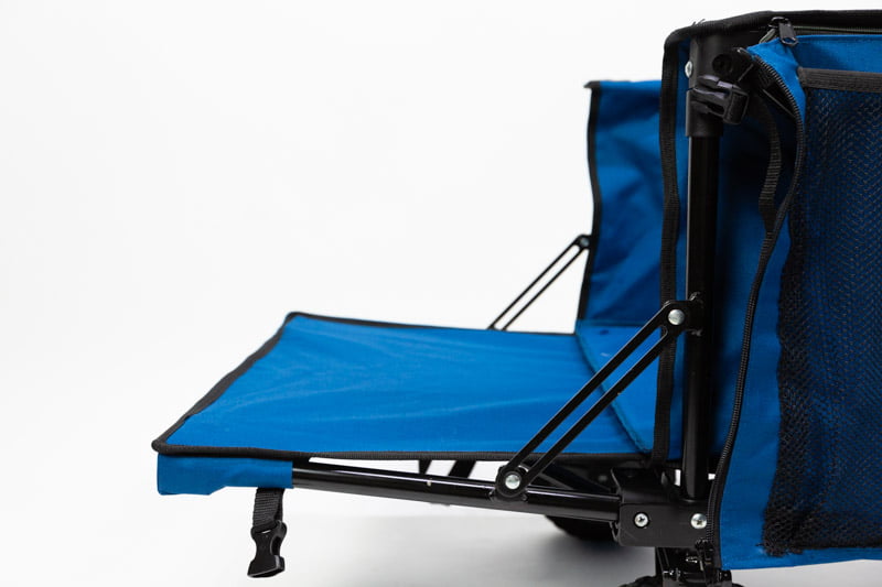 Ozark Trail Quad Folding Camp Wagon with Tailgate, Blue - Womvr