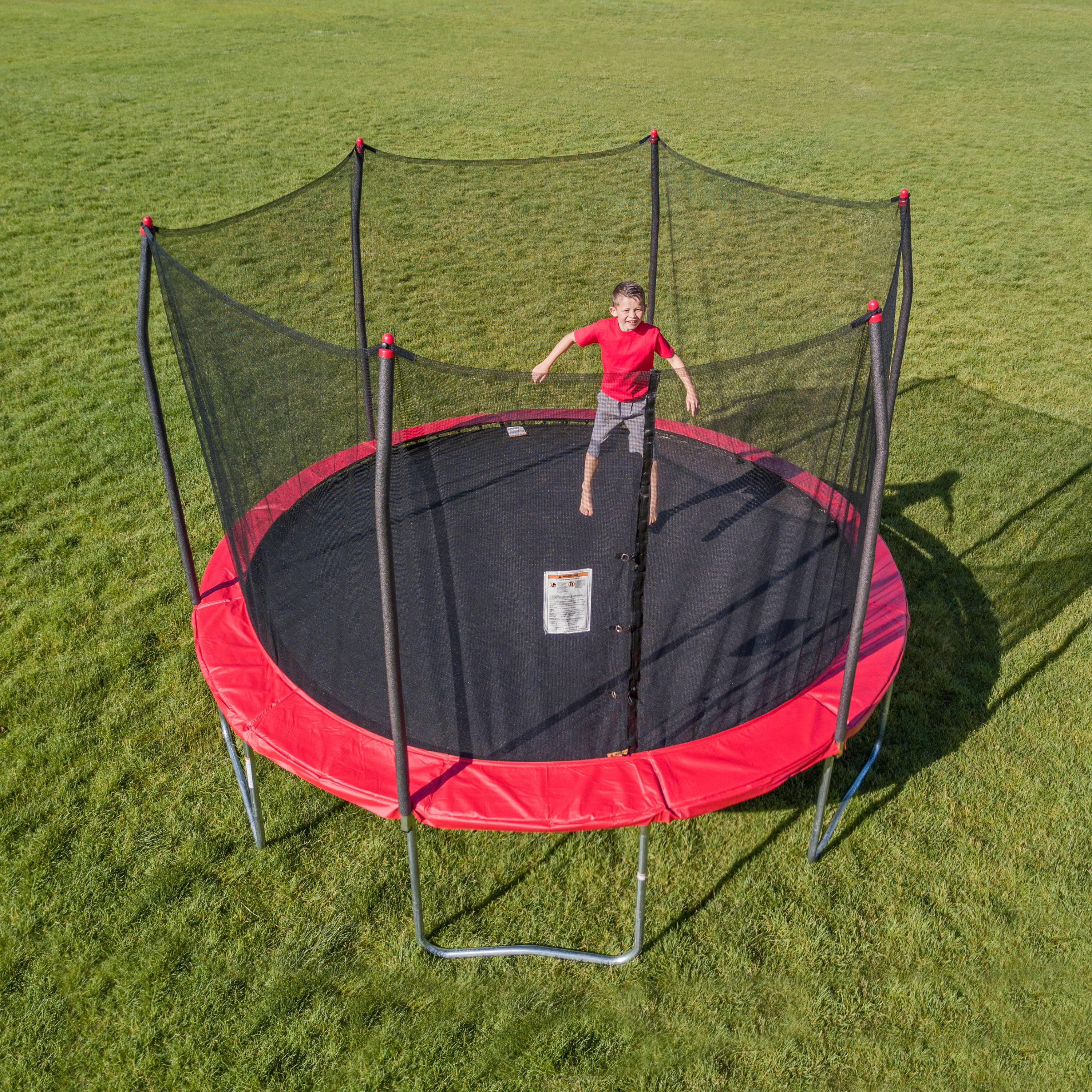 Skywalker Trampolines 12' Trampoline, with Safety Enclosure, Blue - Womvr