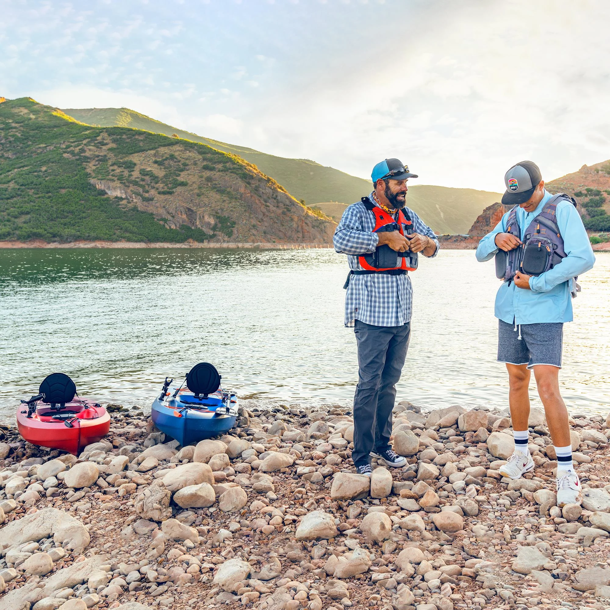 Lifetime Tamarack Angler 10 ft Fishing Kayak, Volcano Fusion w/Yellow (91340) - Womvr