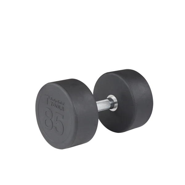 Premium Round Rubber Dumbbell - Womvr