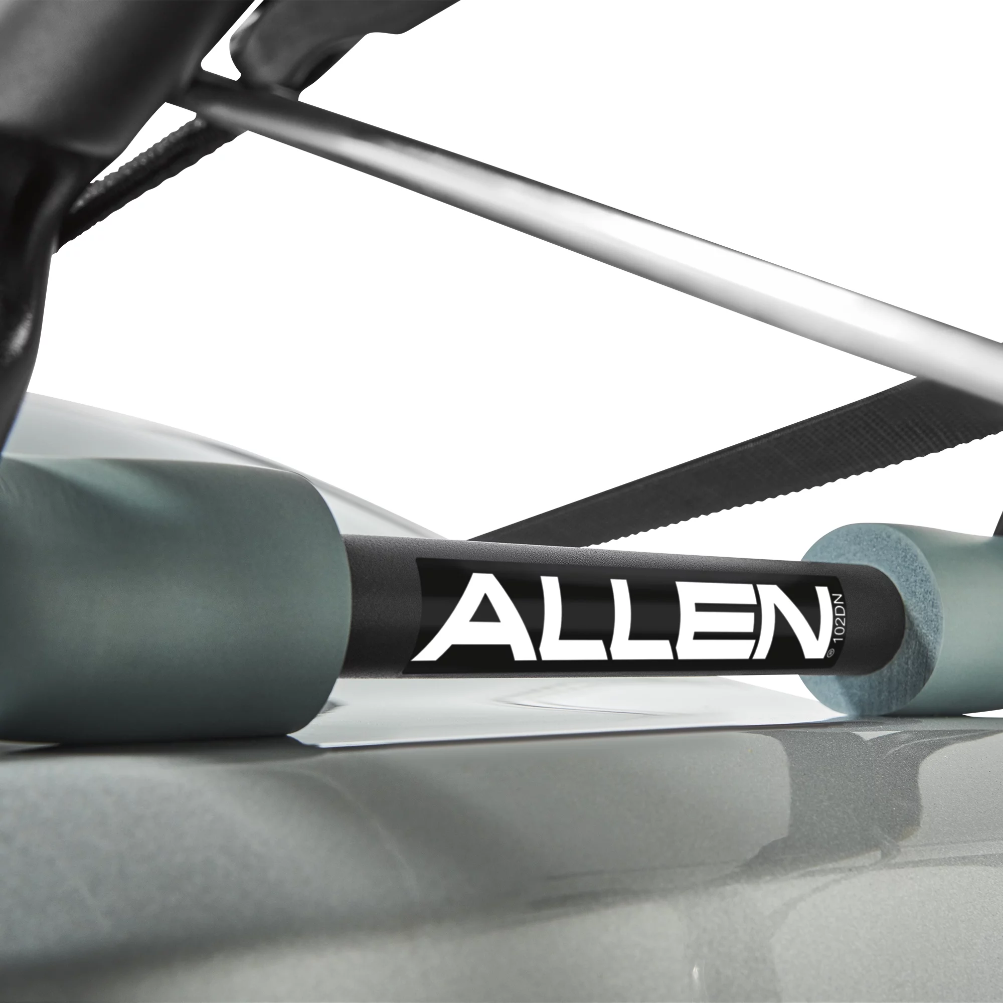 Allen Sports Deluxe 2-Bicycle Trunk Mounted Bike Rack Carrier, model 102DN, 35 lbs per bike capacity - Womvr