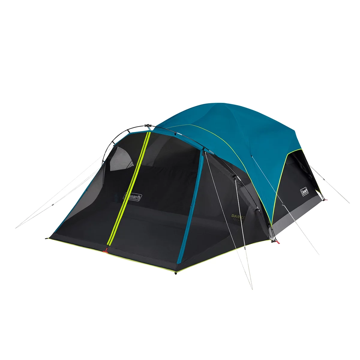 Coleman 6-Person Carlsbad Dark Room Dome Camping Tent with Screen Room - Womvr