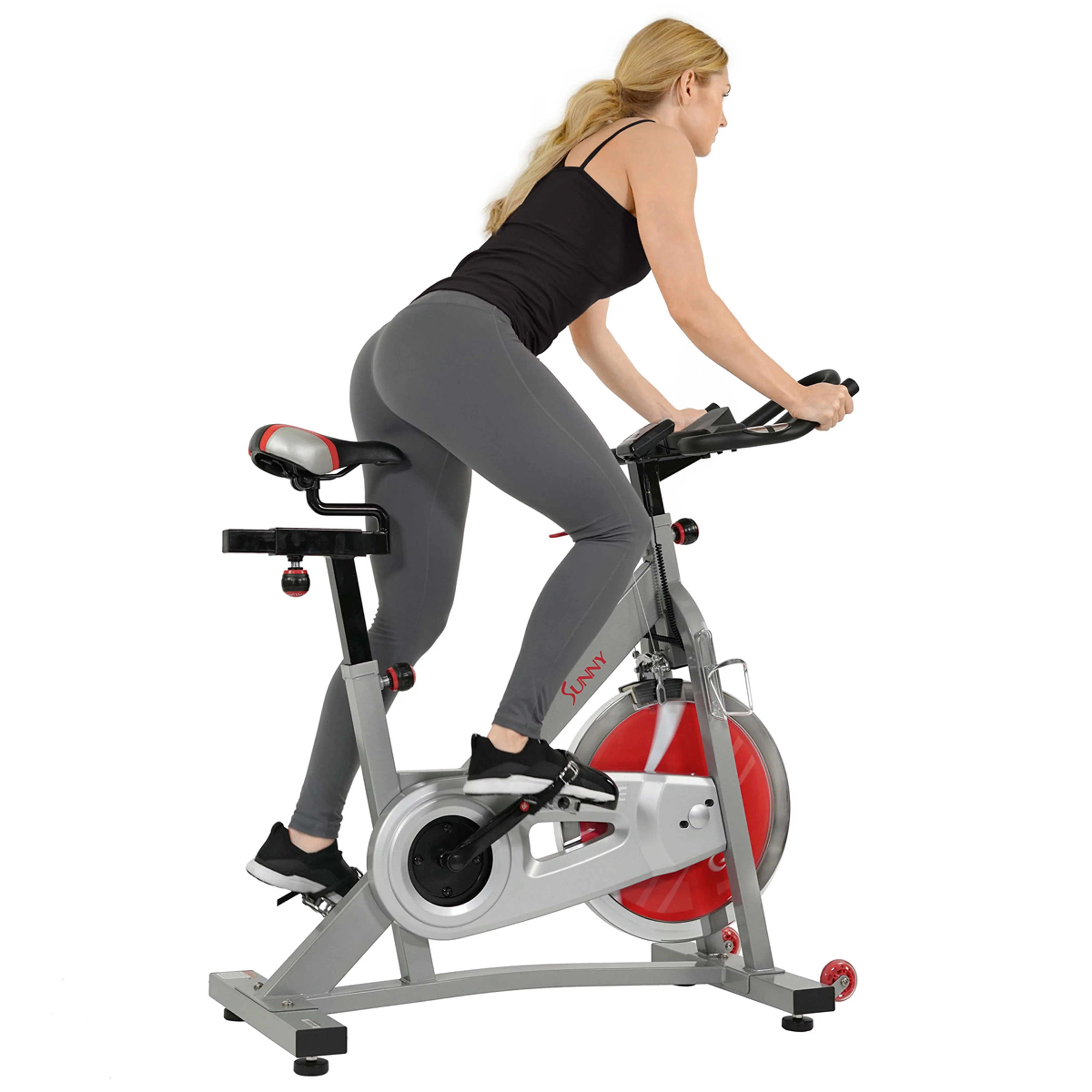 Sunny Health & Fitness Belt Drive Pro II Indoor Cycling Bike - SF-B1995 - Womvr