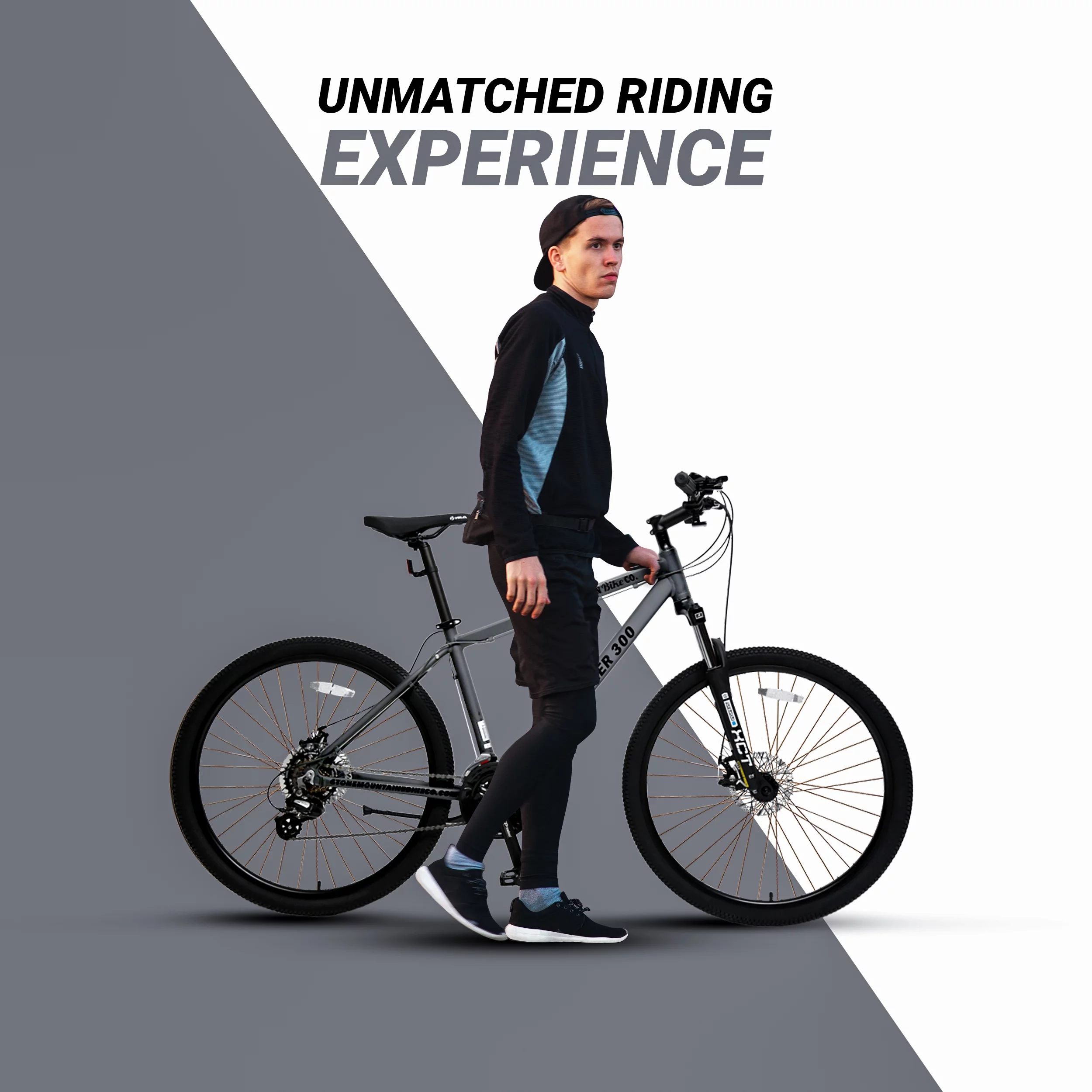 Paramount 100 Hybrid Mountain Bike, 29 x 2 Inch Wheels, 21-Speed, Light Weight Bike for Men & Women, White, Adults Bike Speed Rear Derailleur, Front and Rear Disc Brakes - Womvr