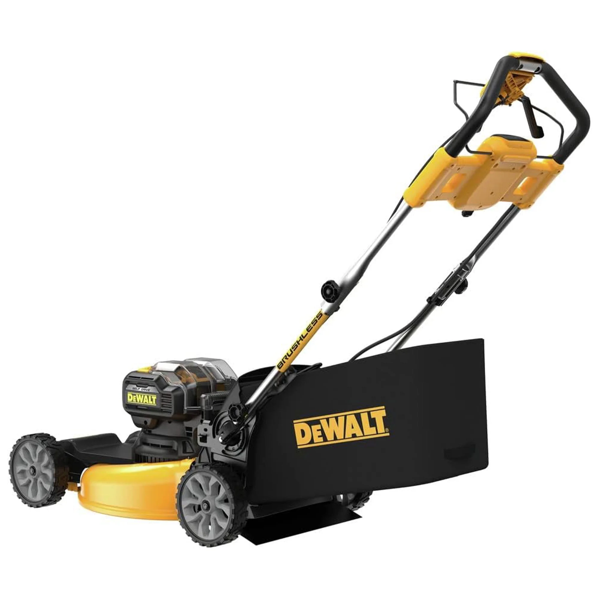 DEWALT 20V MAX Self Propelled 21.5 Inch Automatic Brushless Lawn Mower - Womvr