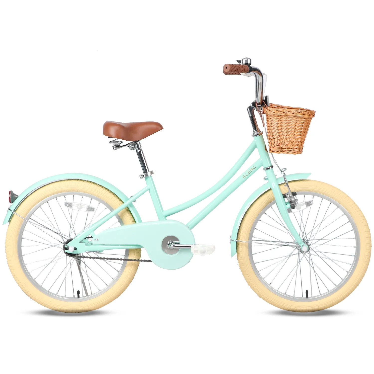 Glerc Little Molly 14 inch Kids Girls Bike for 3-5 Years Old Little Child,Yellow - Womvr