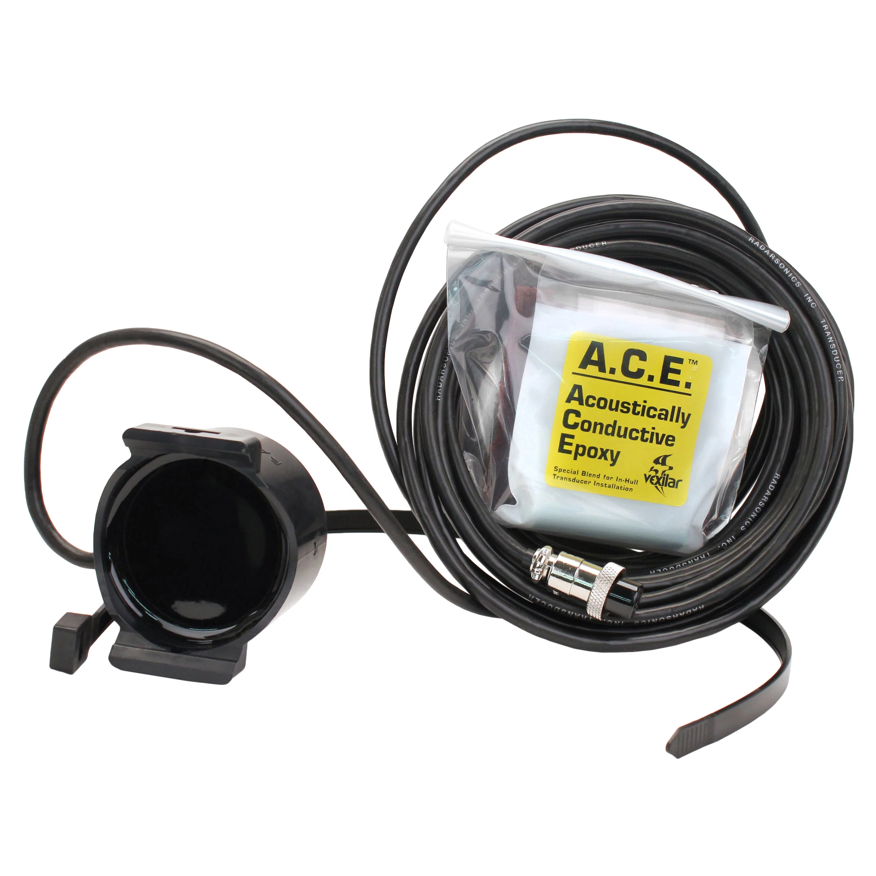 Vexilar 12 Degree Puck Transducer (all FL units)-25' - TB0087 - Womvr