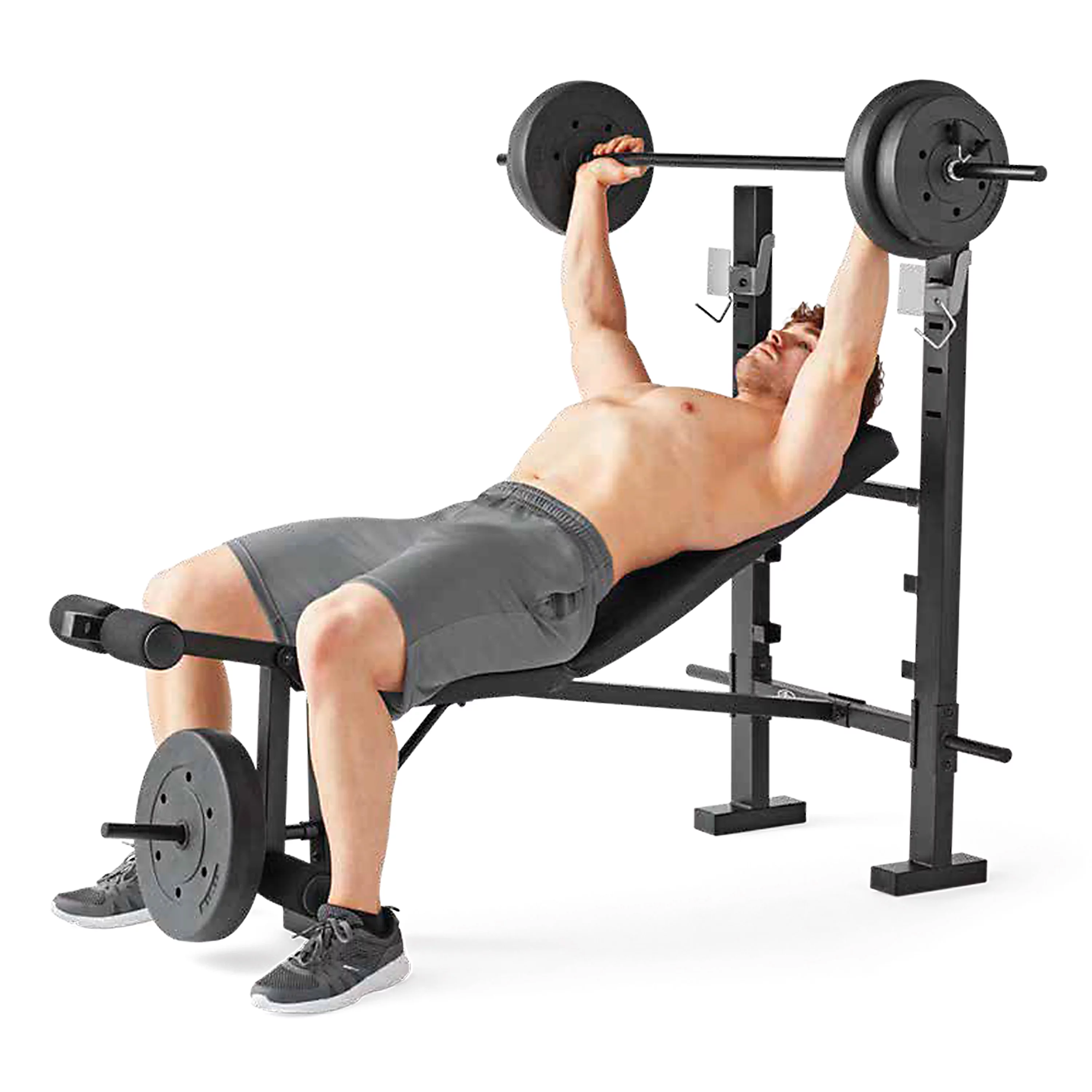 Athletic Works Standard Bench & Rack Combo with Leg Press - Womvr