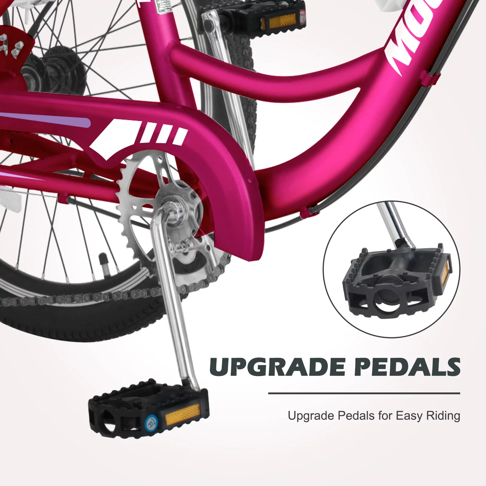 MOPHOTO Adult Tricycle 20/24/26 inch 3 Wheel Bicycle,3 Wheel Bikes for Adults,7 Speed Low Stepover Frame Tricycle with Basket/Bell,3 Wheel Bicycle for Seniors,Women,Men - Womvr