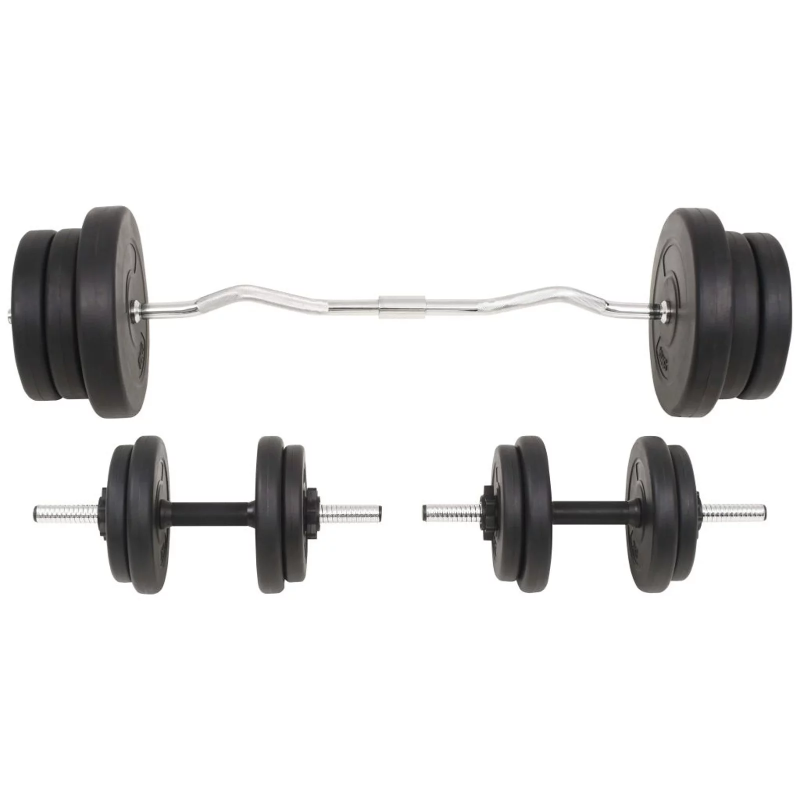 Dcenta Barbell and Dumbbell Set 132.3 lb - Womvr