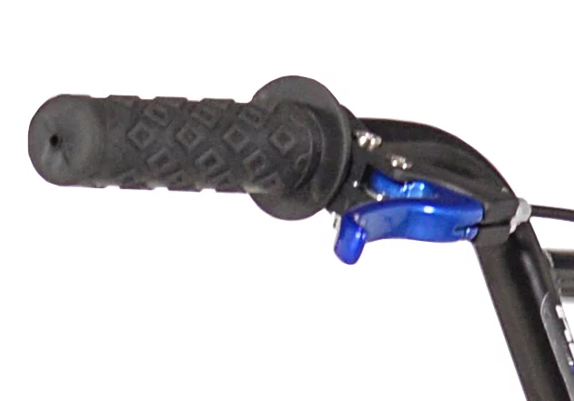 Kent 20 In. Ambush Boy's BMX Bike, Black with Blue and white accents - Womvr