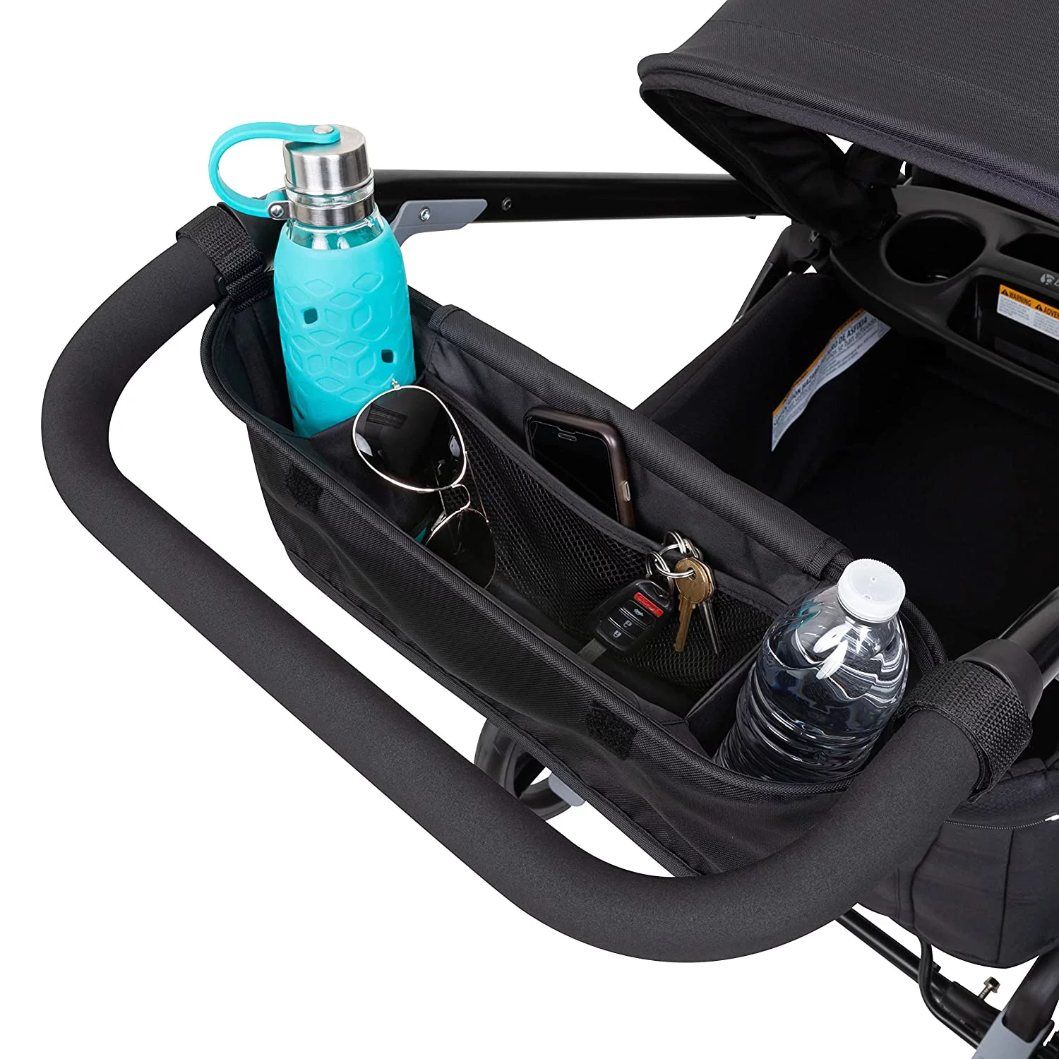 Baby Trend Expedition Plus 2-in-1 Stroller Wagon, Solid Print Black - Womvr
