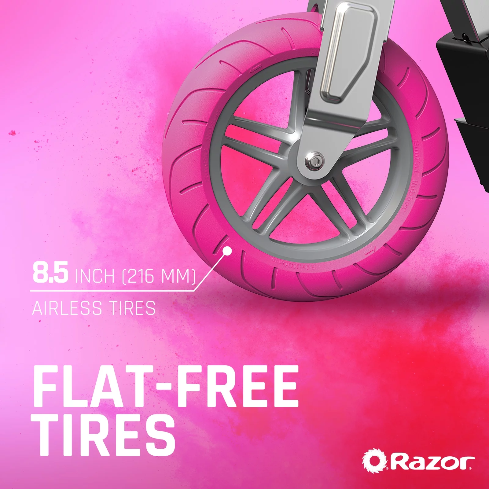 Razor Icon Electric Scooter – Black, up to 18 mph & 18 Miles Range, Foldable Adult Electric Scooter - Womvr