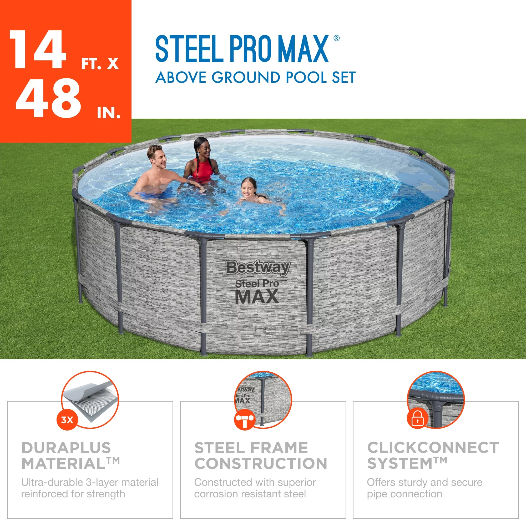 Bestway Steel Pro MAX 14' x 48