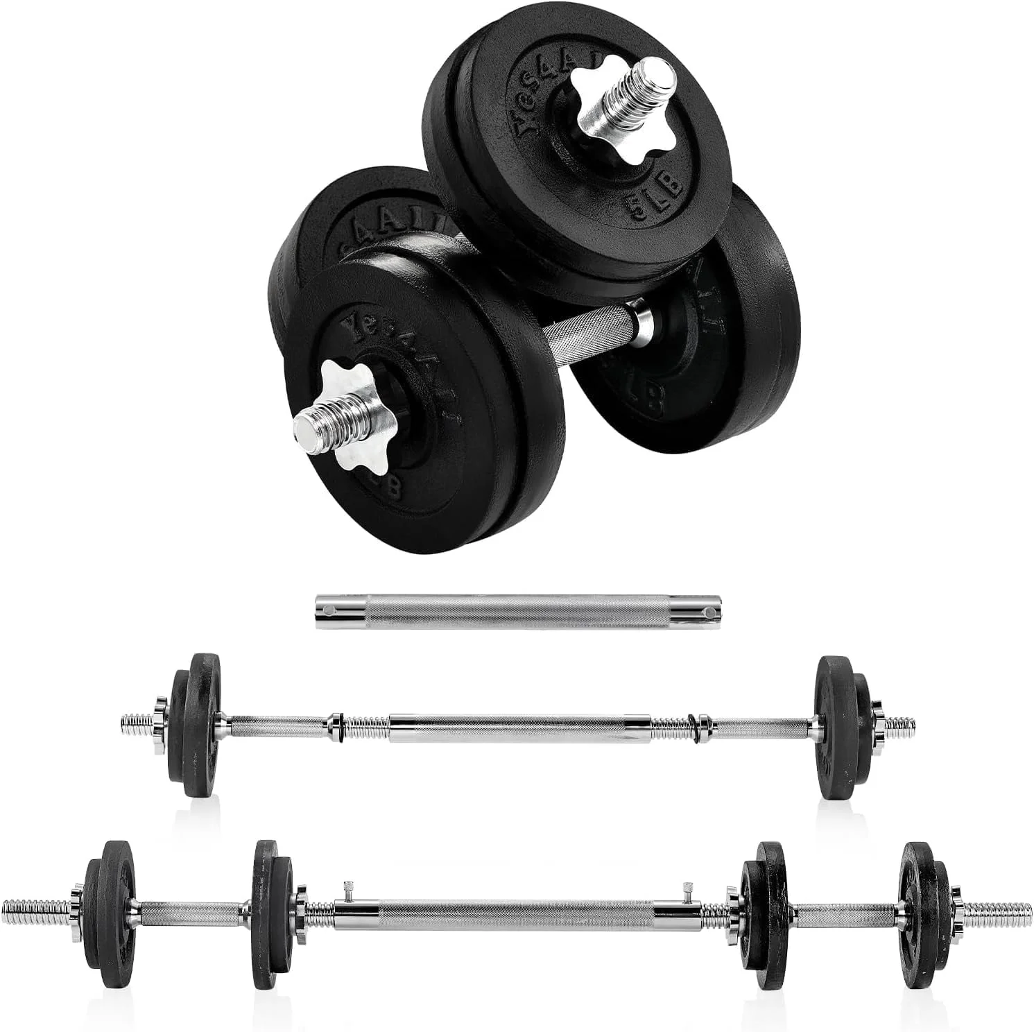 Dumbbell Adjustable 60lbs + Connector - Womvr