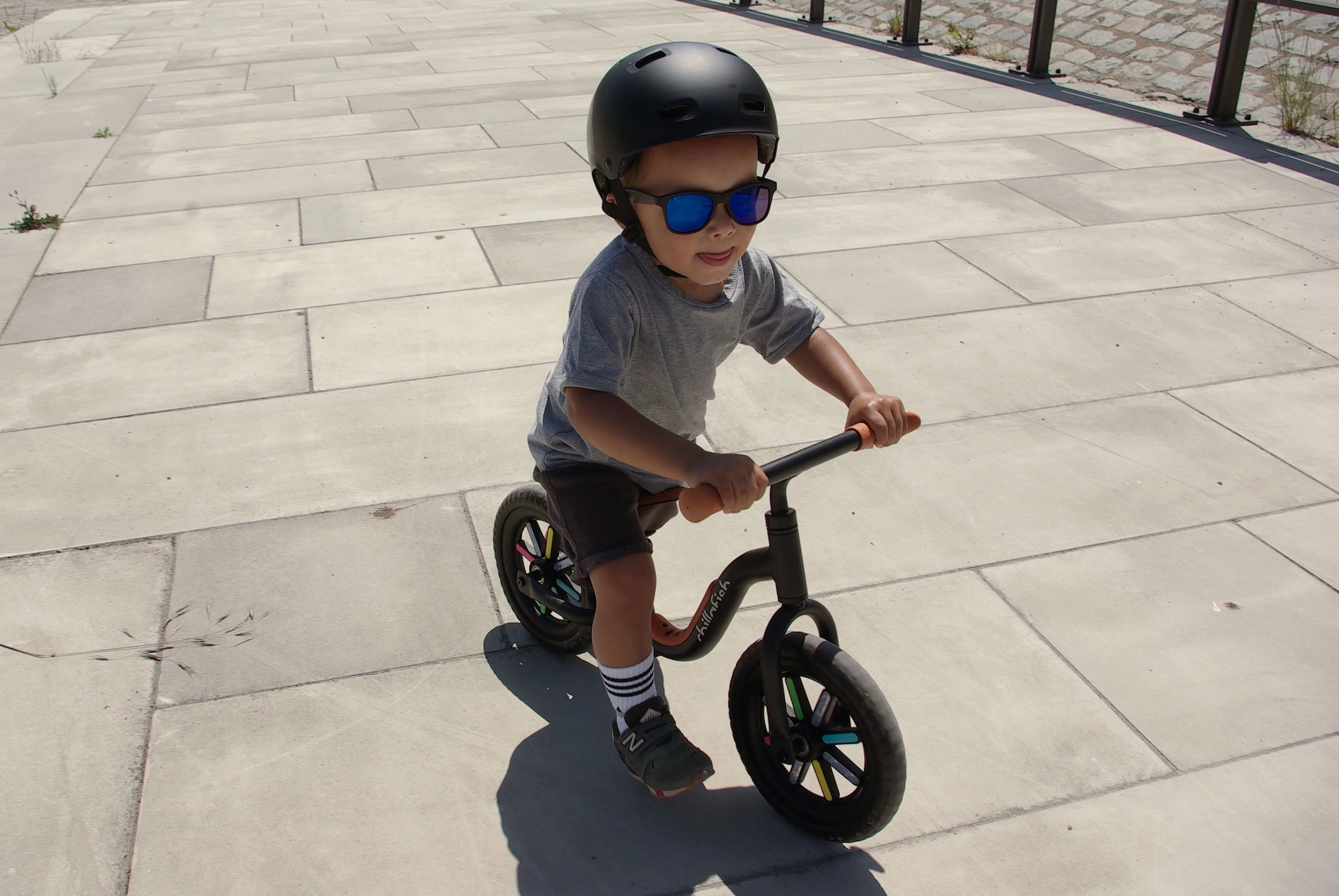 Chillafish Buzzi 10' Balance Bike for Kids 1.5 years and older, Lightweight Toddler Bike with Adjustable Seat - Womvr