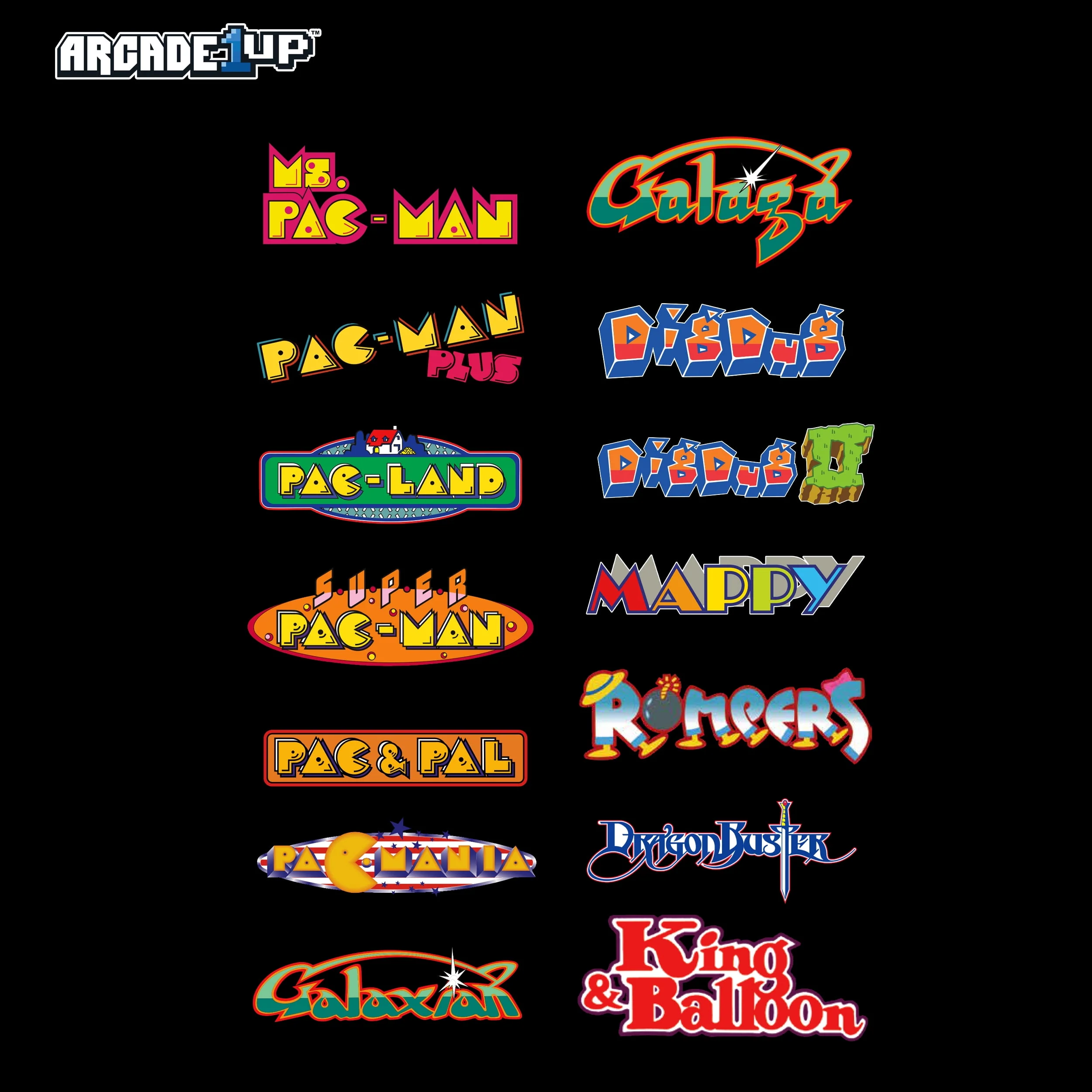 Arcade1Up Ms. PAC-MAN Classic Arcade Game, built for your home, 4-foot-tall stand-up cabinet, 14 classic games, and 17-inch screen - Womvr