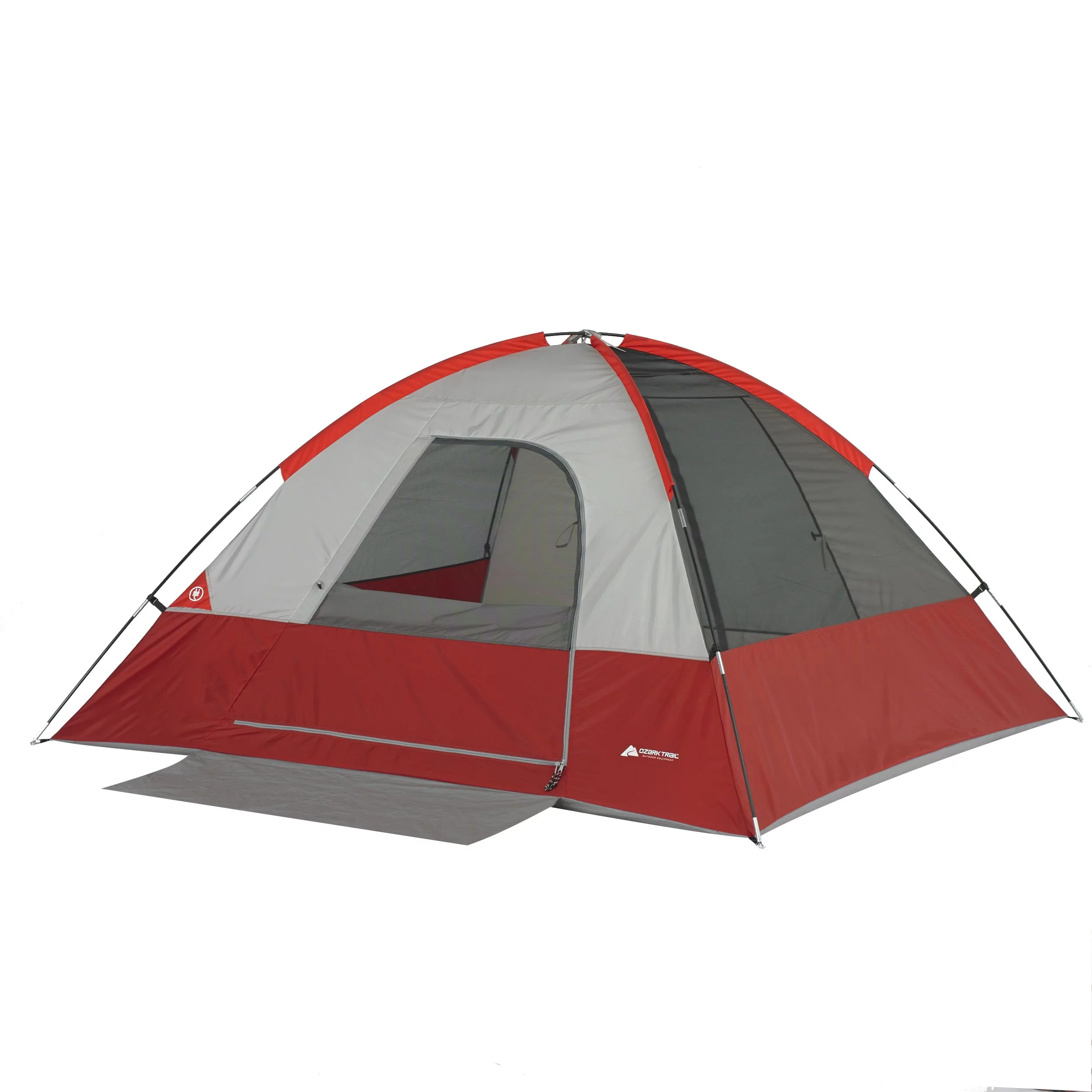 Ozark Trail 4-Person Dome Tent, with Vestibule and Full Coverage Fly - Womvr