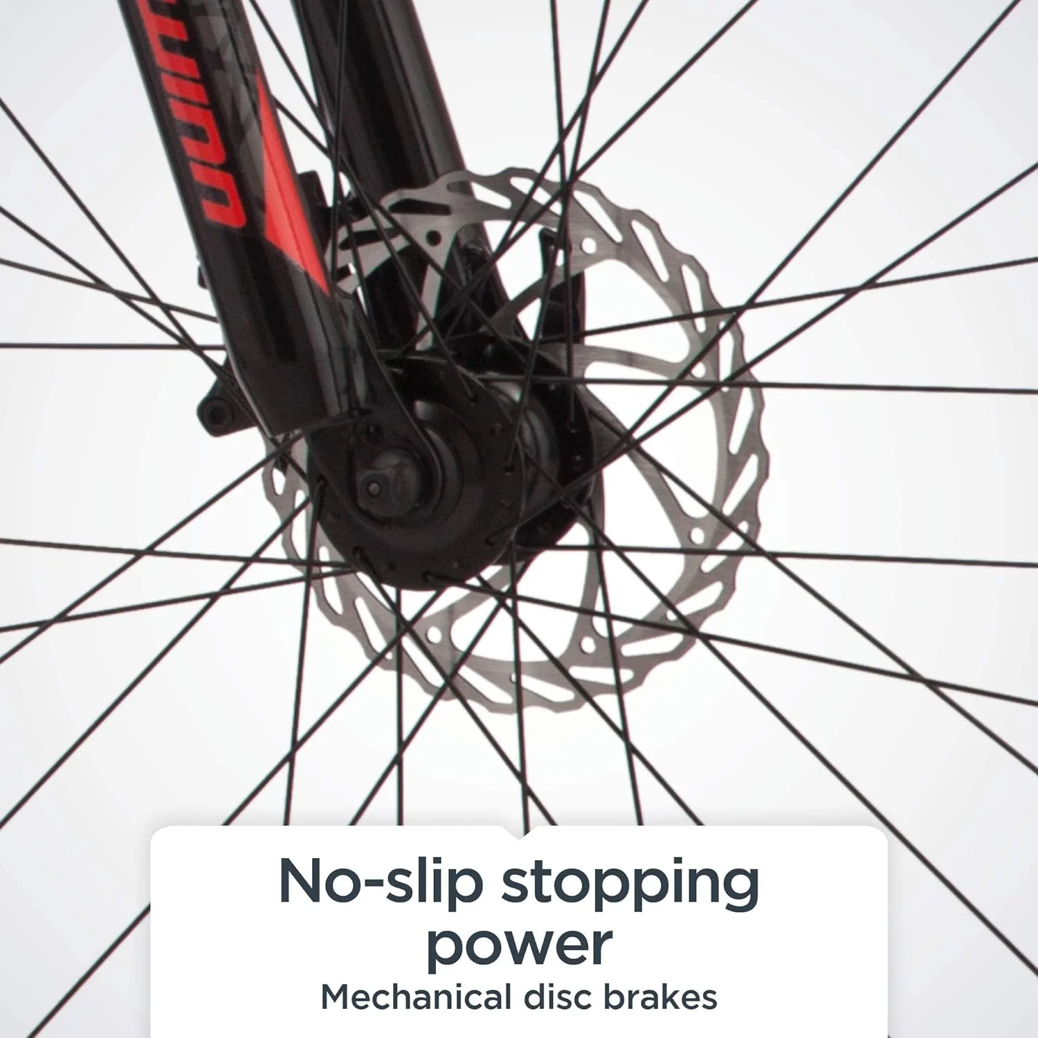 Schwinn Protocol 1.0 Men's and Women's Mountain Bike, 26 In. Wheels, 24-Speed Drivetrain, Lightweight Aluminum Frame, Full Suspension, Red/Blue - Womvr