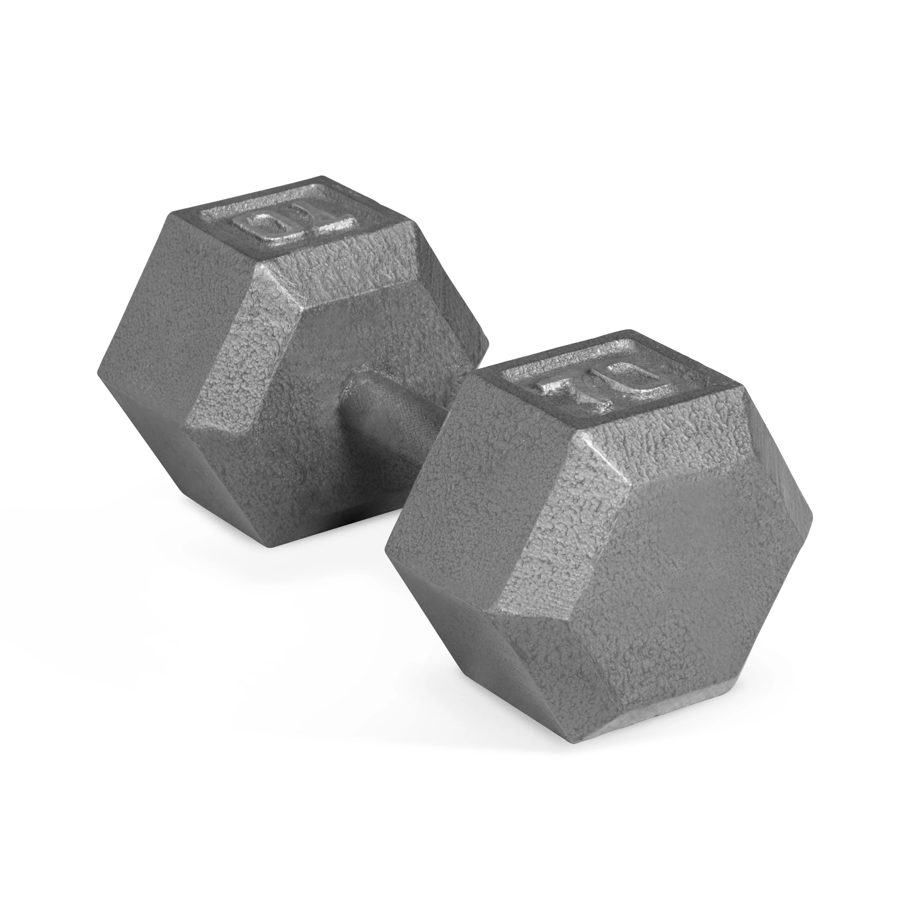 CAP Barbell 15lb Cast Iron Hex Dumbbell, Single - Womvr
