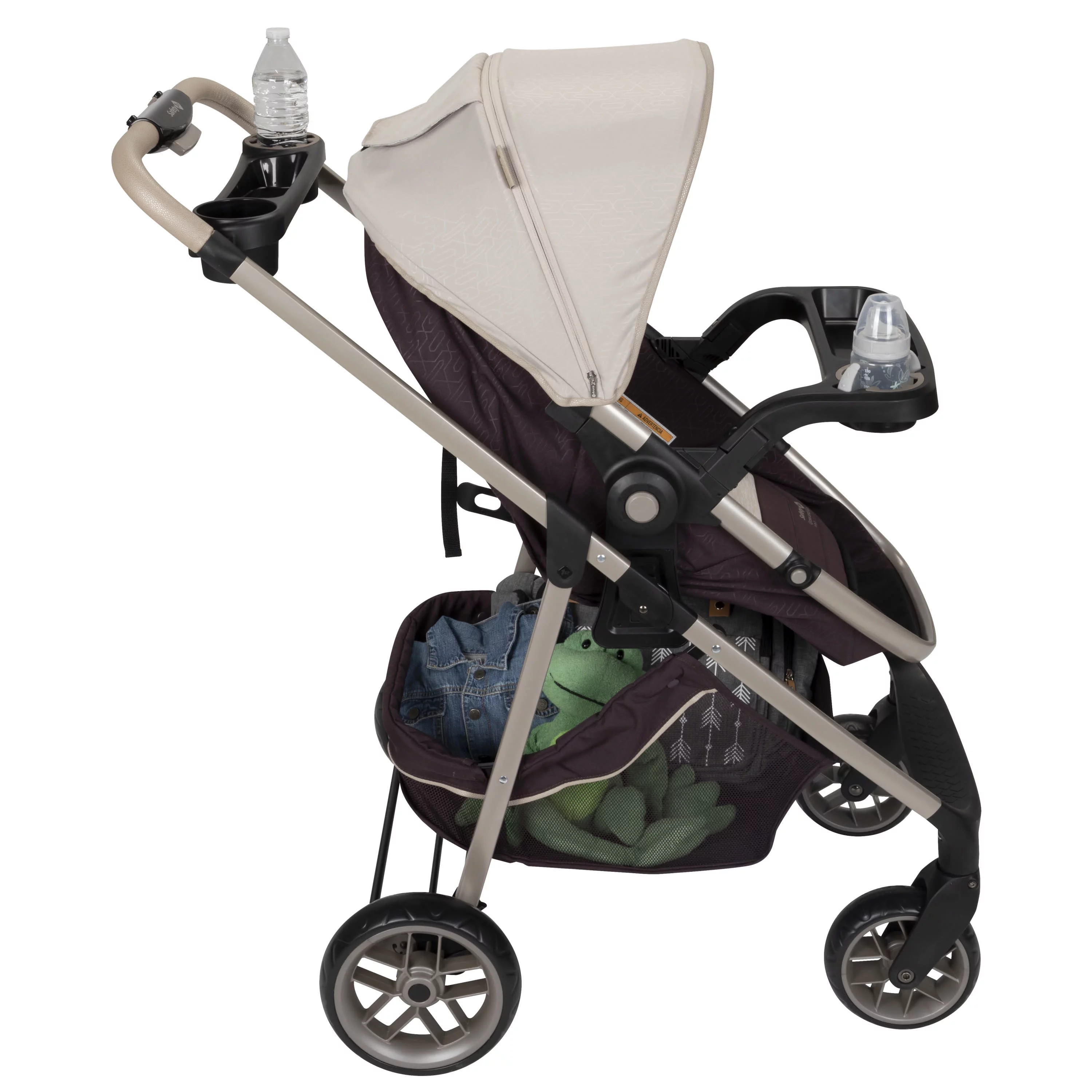 Safety 1st Deluxe Grow and Go Flex 8-in-1 Travel System, High Street, Infant - Womvr